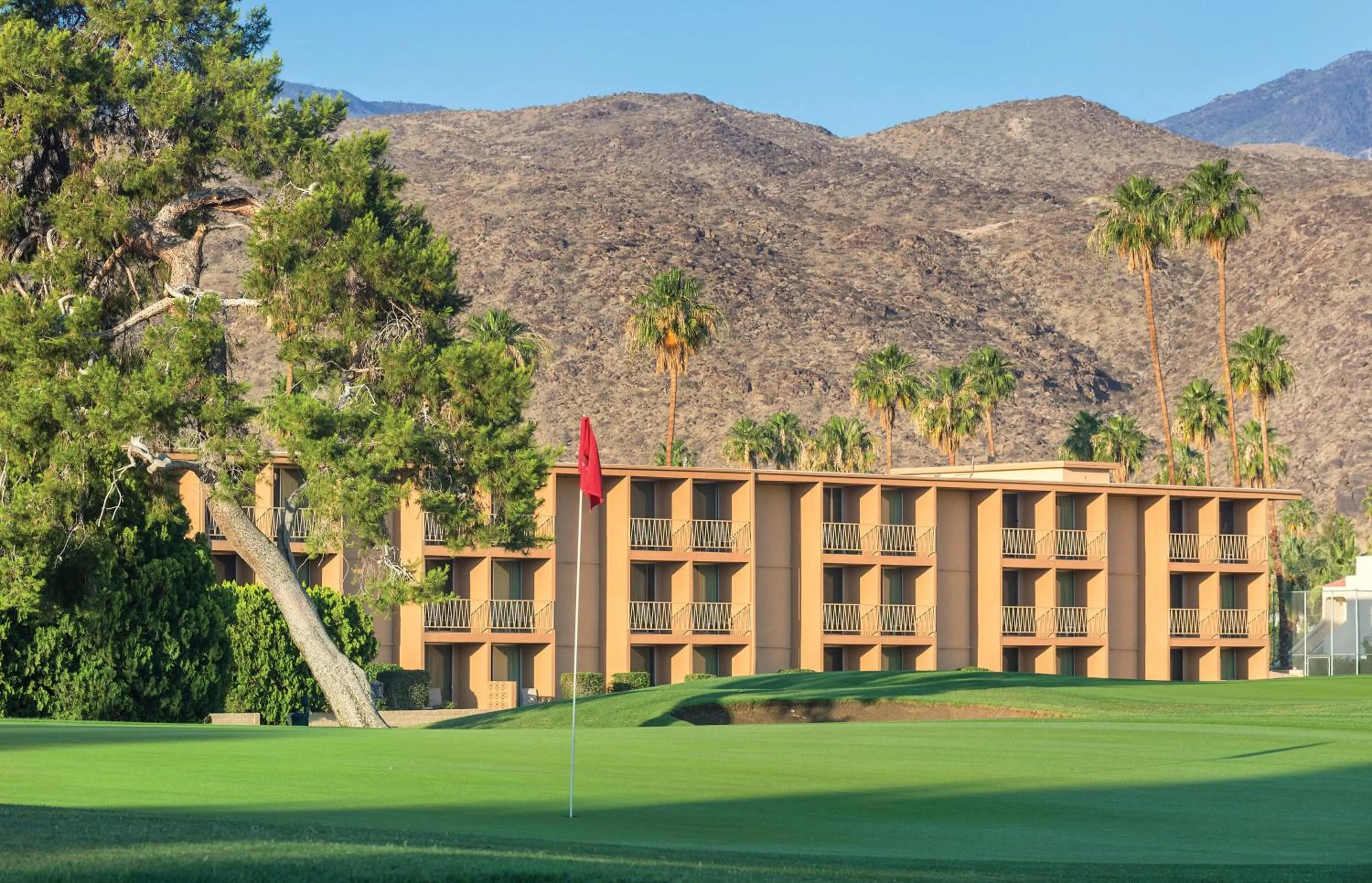 Golfcourse in WorldMark Palm Springs - Plaza Resort and Spa