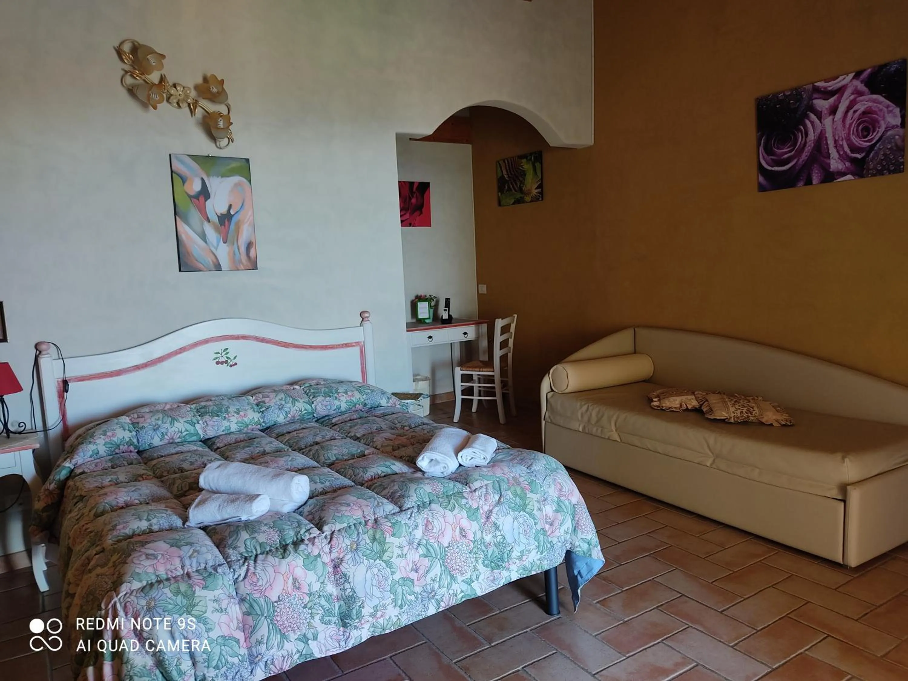 Bed in B&B Al Cristo