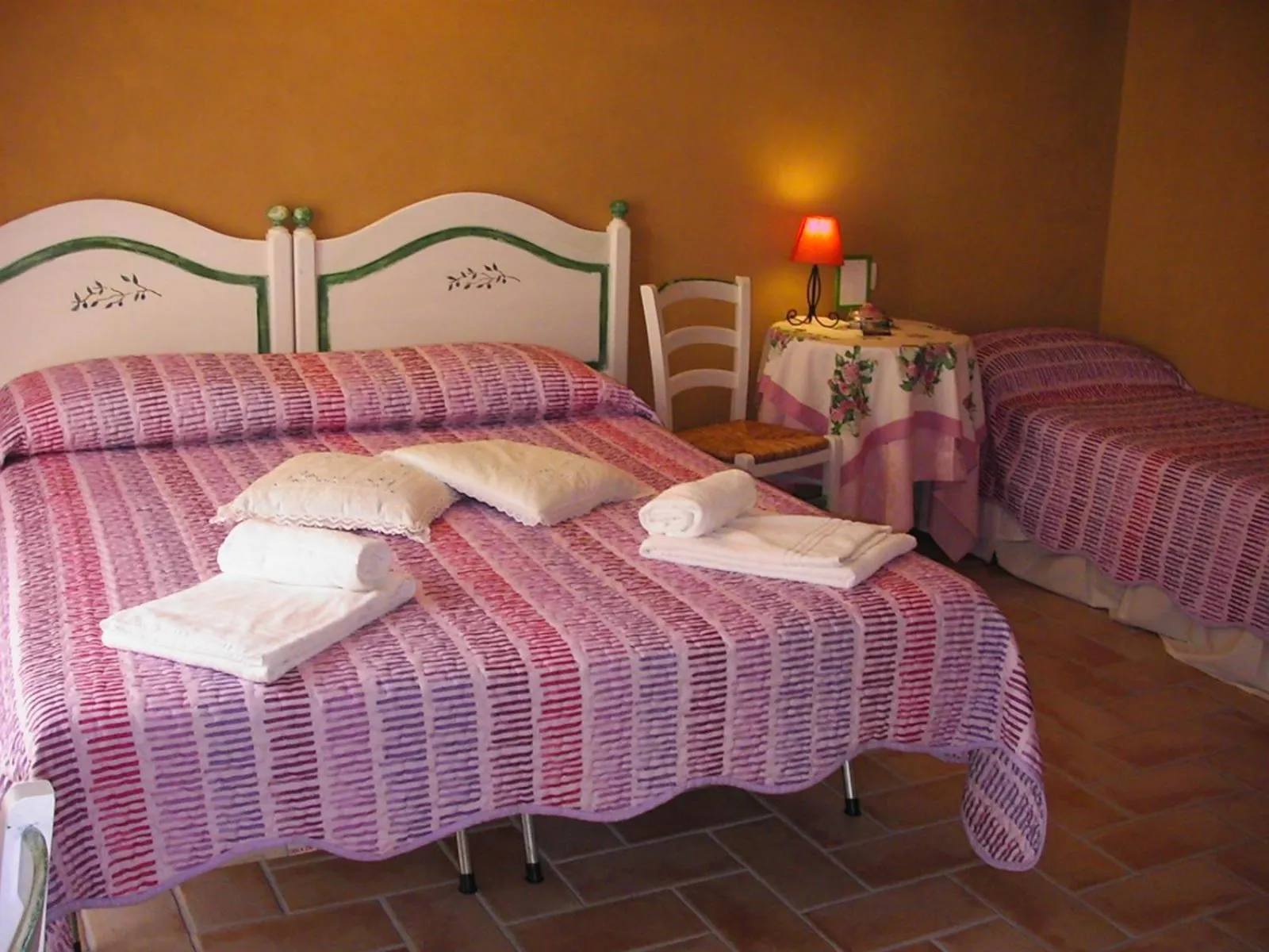 Bed in B&B Al Cristo