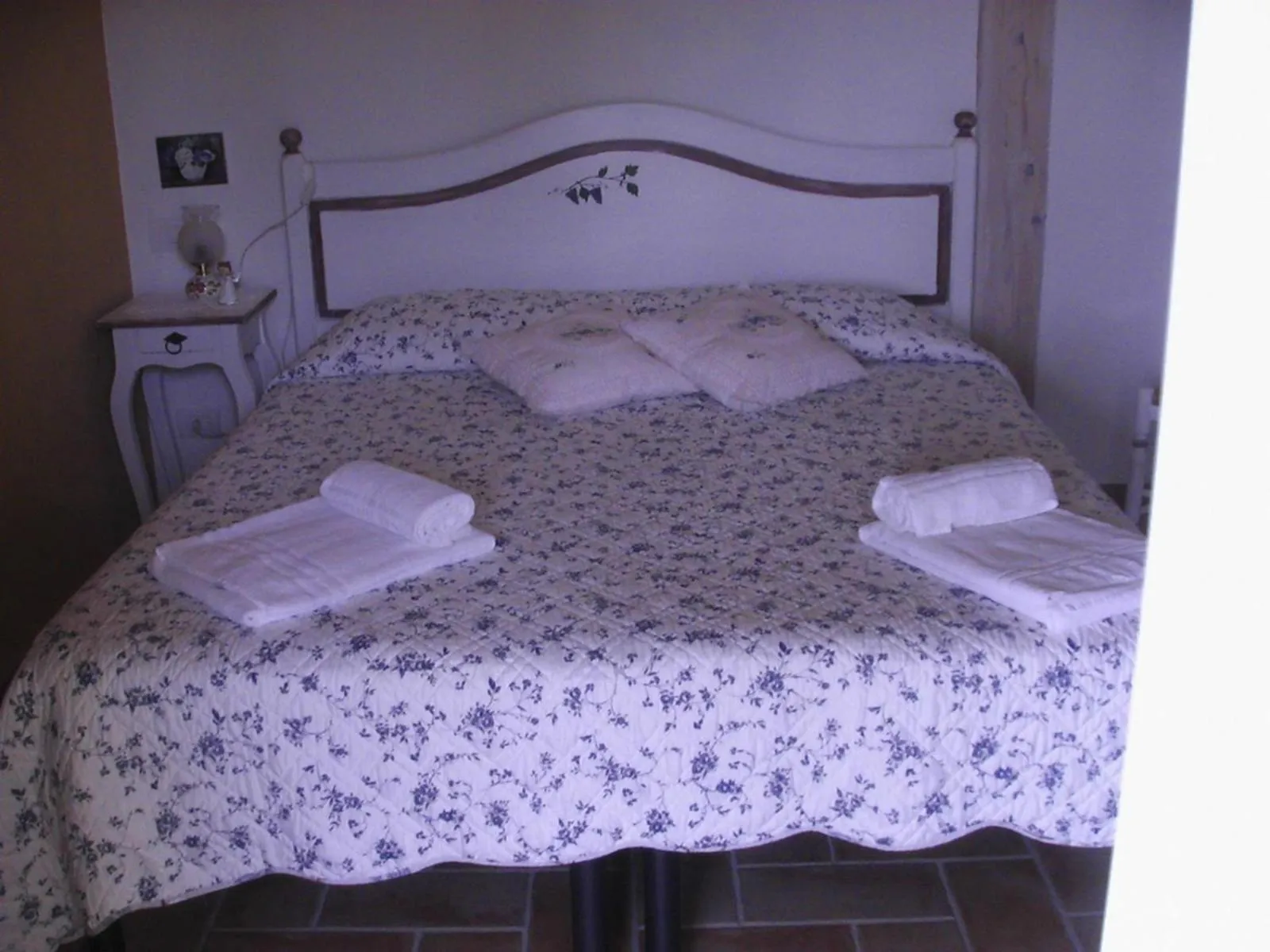 Bed in B&B Al Cristo