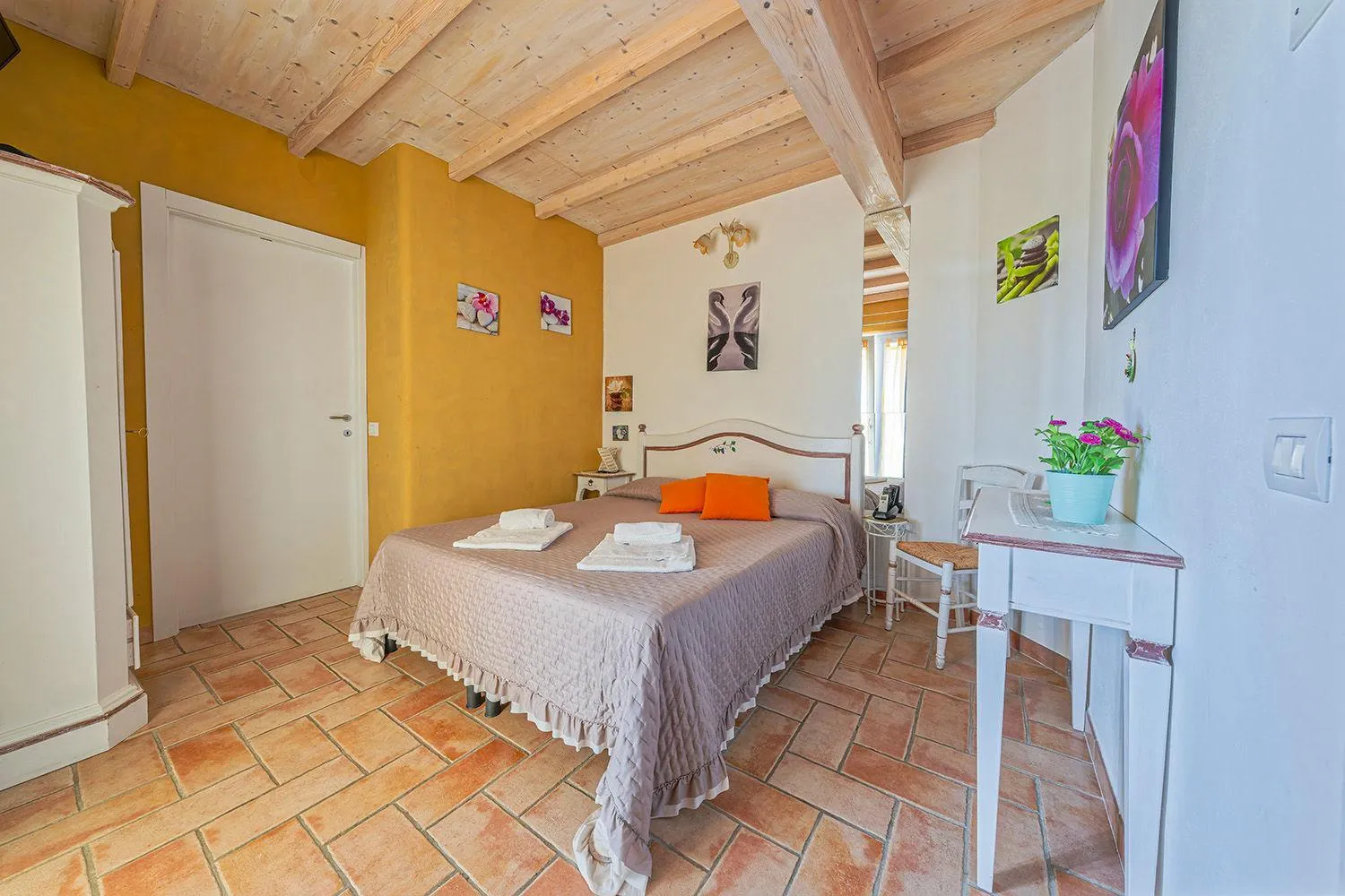 Bed in B&B Al Cristo