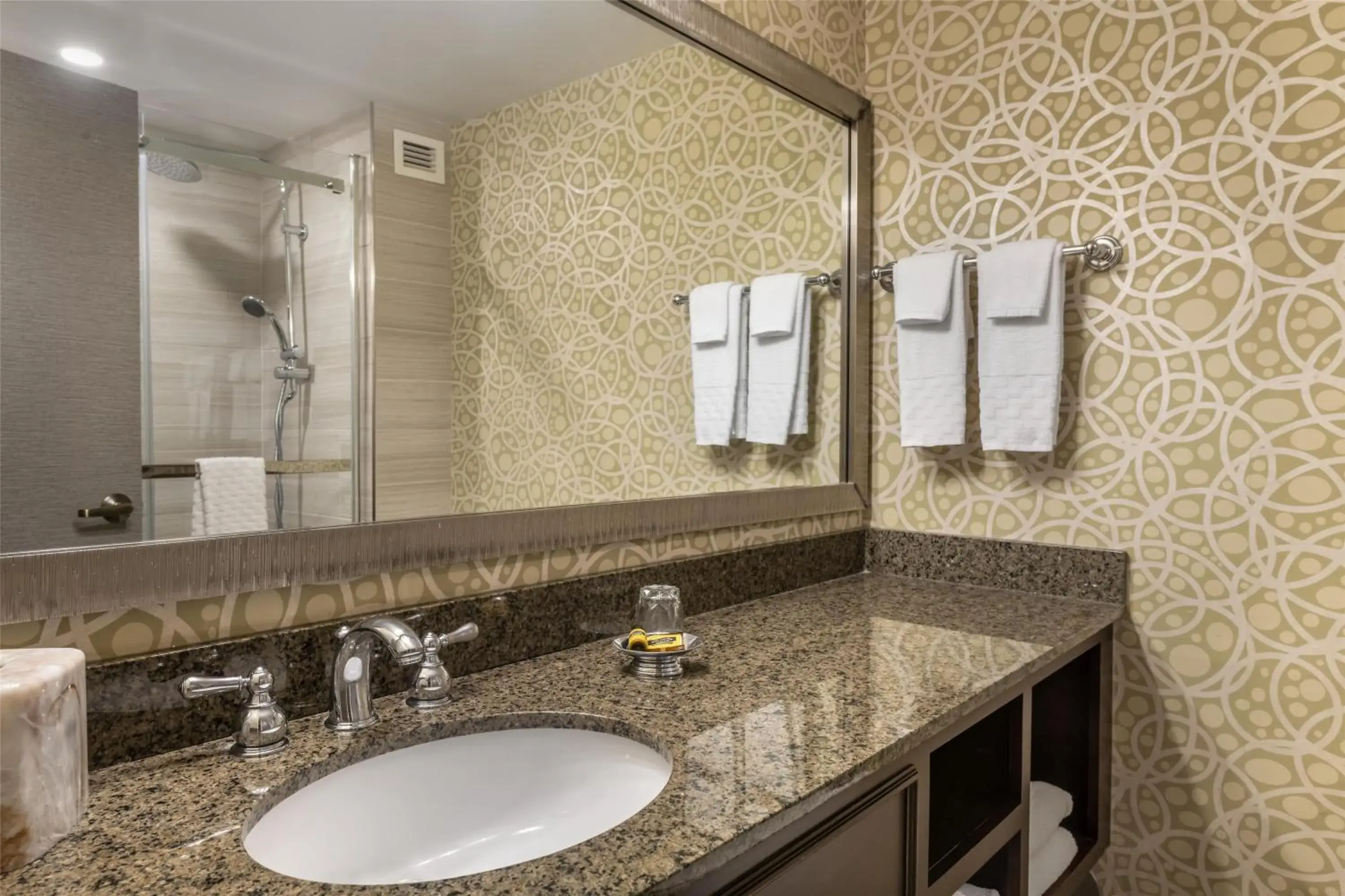 Bathroom in Best Western Plus The Normandy Inn & Suites Bathroom in Best Western Plus The Normandy Inn & Suites