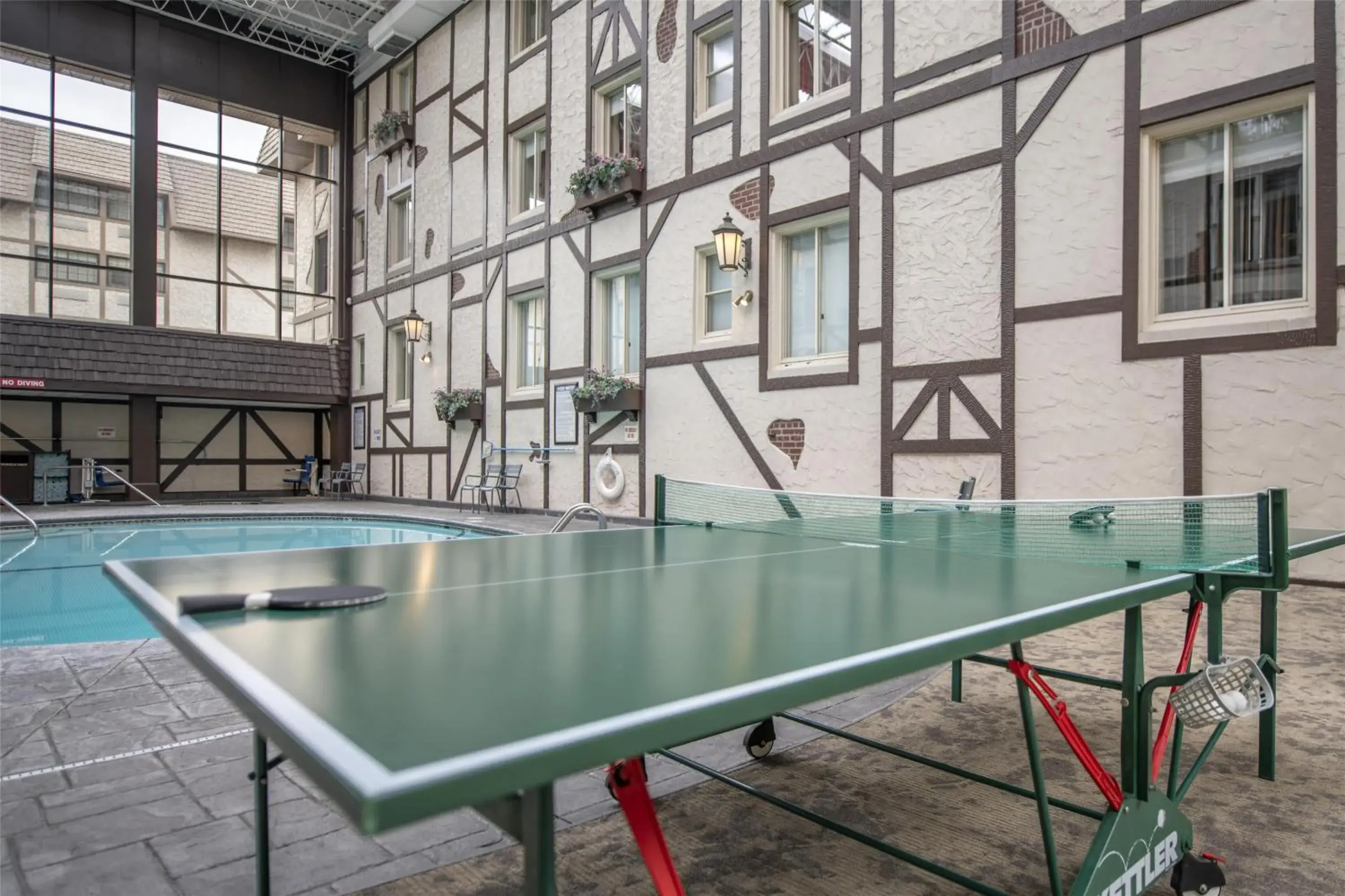 Pool view in Best Western Plus The Normandy Inn & Suites Pool view in Best Western Plus The Normandy Inn & Suites