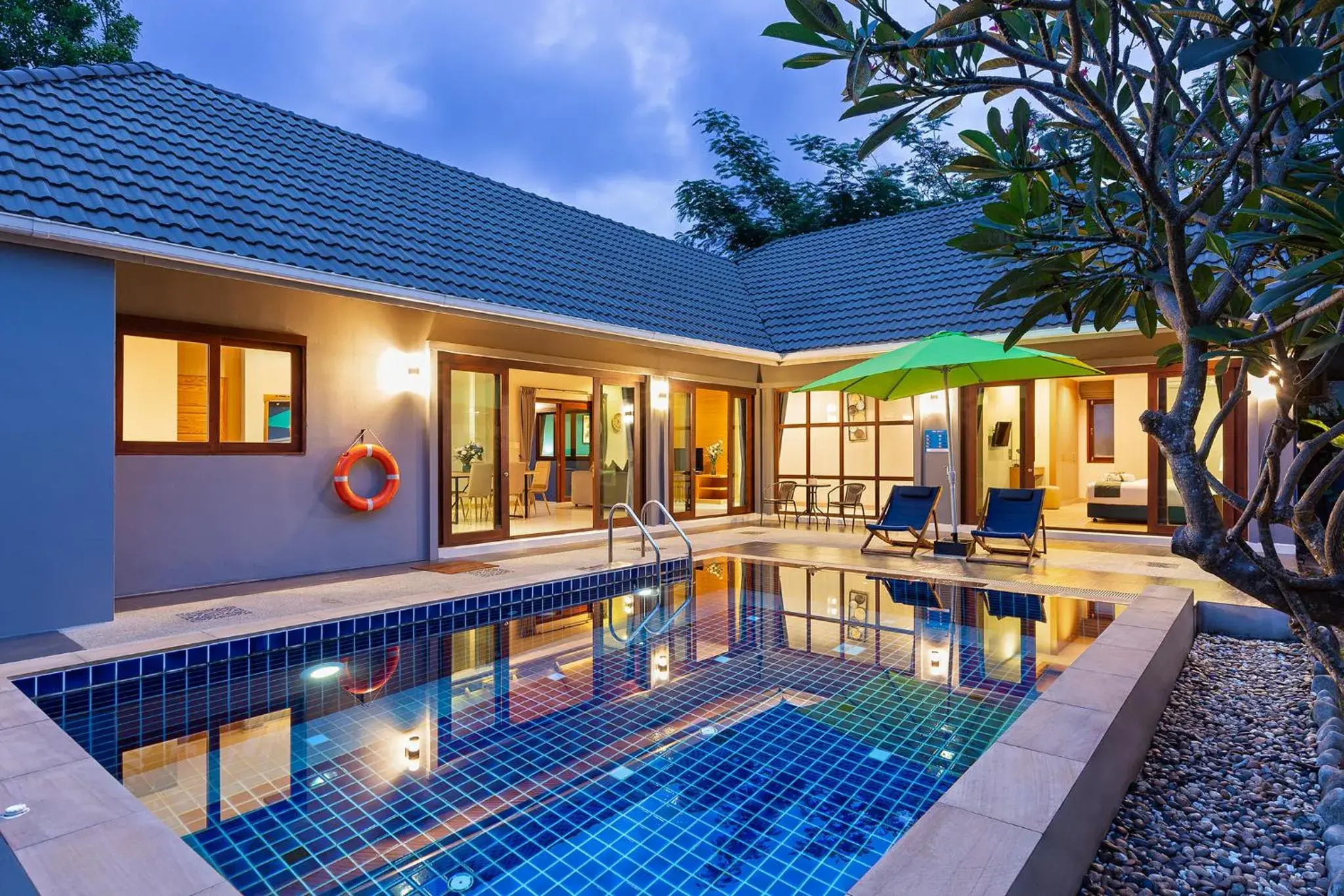 Swimming pool in Lady Naya Villas - SHA Extra Plus Swimming pool in Lady Naya Villas - SHA Extra Plus
