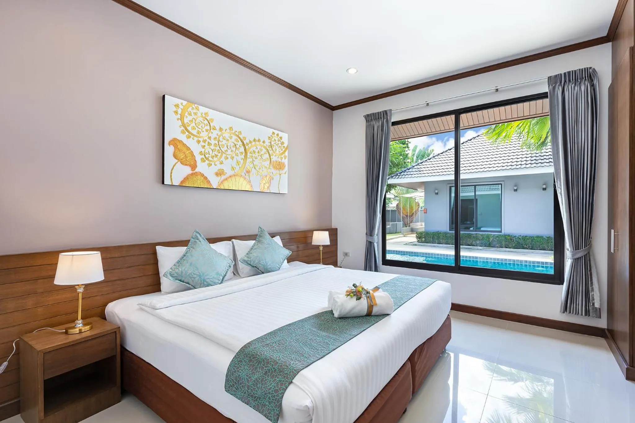 Bedroom, Bed in Lady Naya Villas - SHA Extra Plus