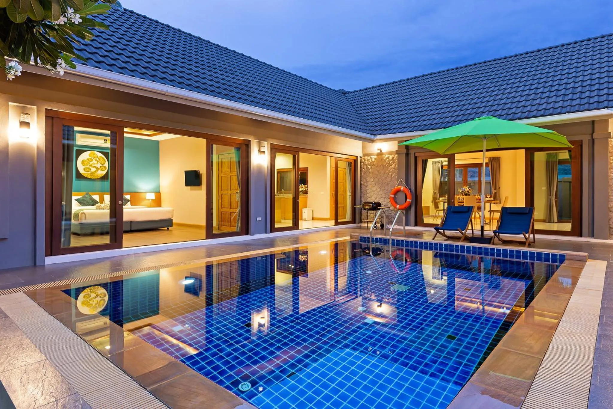 Swimming pool in Lady Naya Villas - SHA Extra Plus