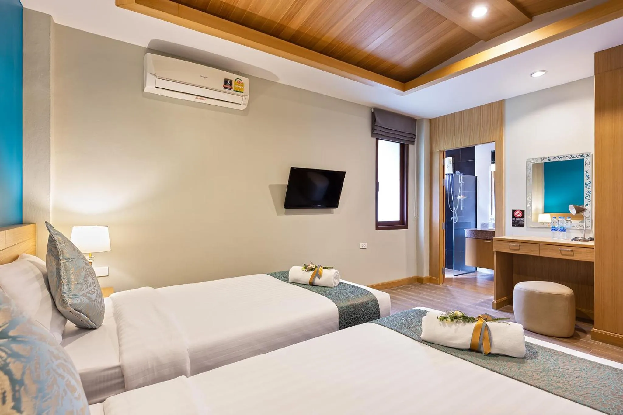 Bed in Lady Naya Villas - SHA Extra Plus