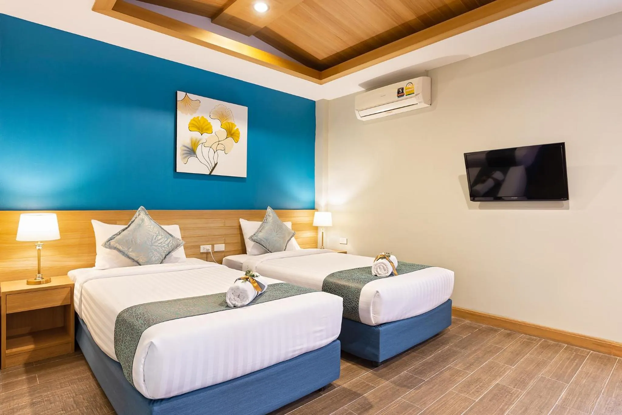 Bed in Lady Naya Villas - SHA Extra Plus