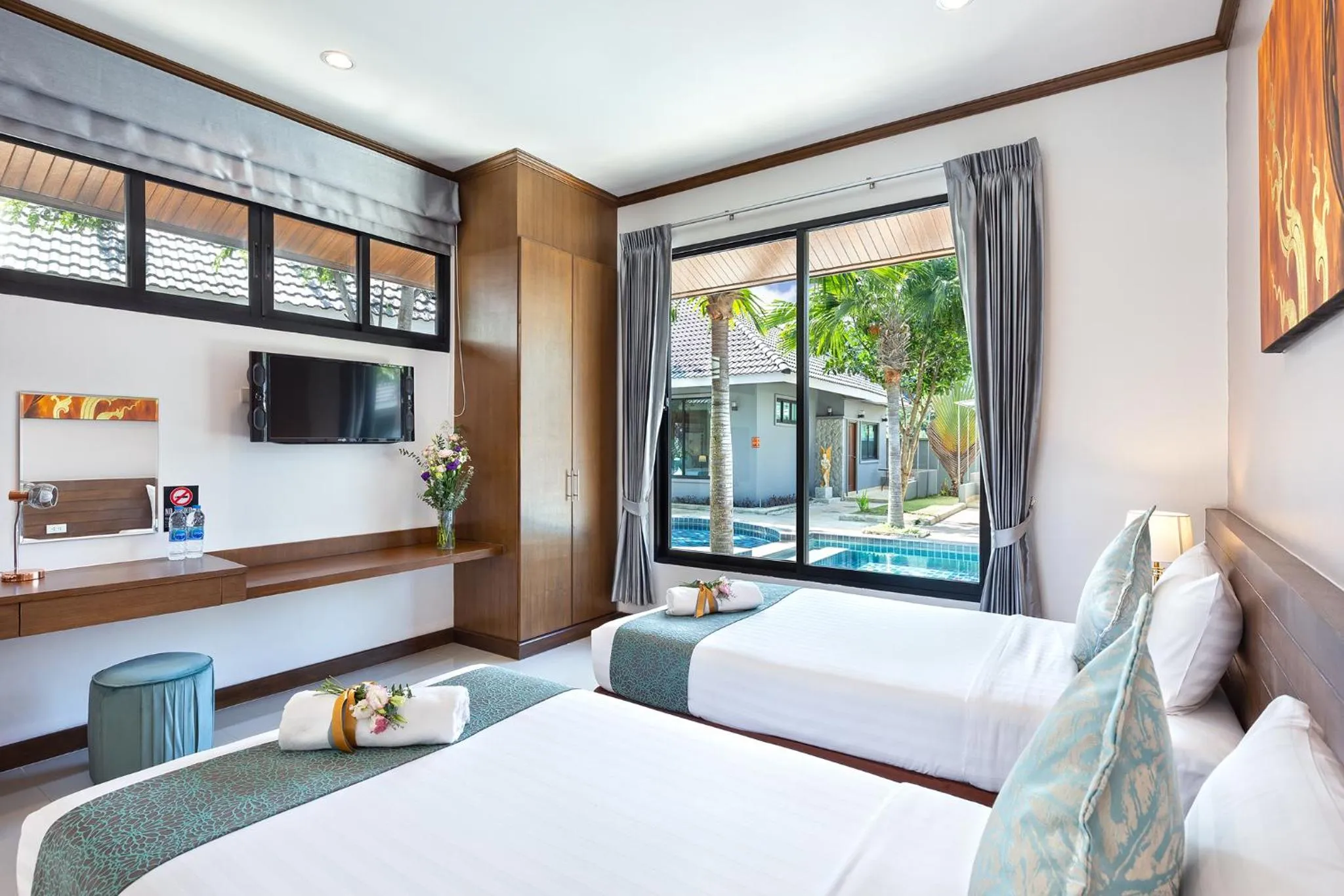 Bedroom, Bed in Lady Naya Villas - SHA Extra Plus