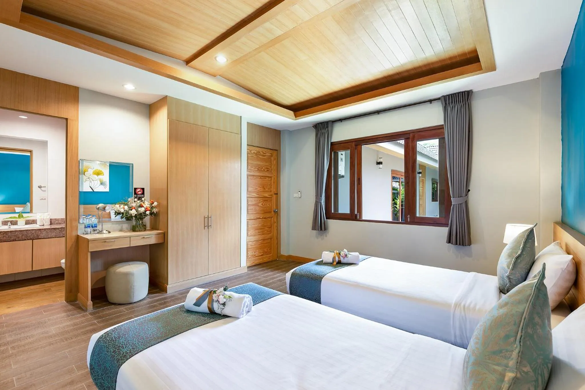 Bedroom, Bed in Lady Naya Villas - SHA Extra Plus