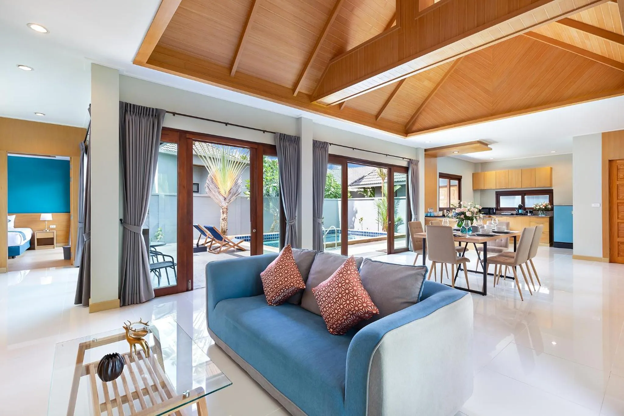 Kitchen or kitchenette in Lady Naya Villas - SHA Extra Plus