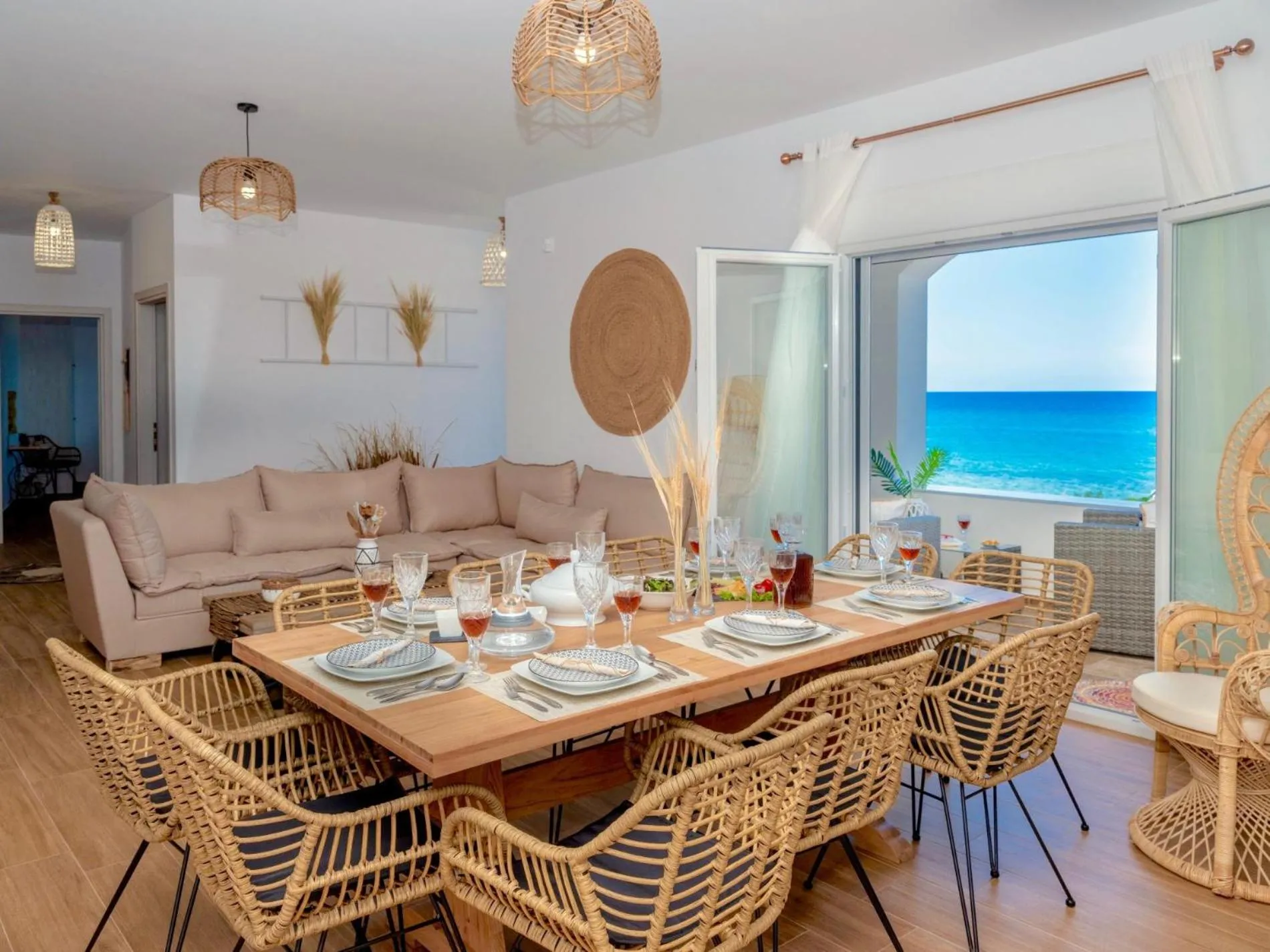 Sky Beachfront Villa with private pool