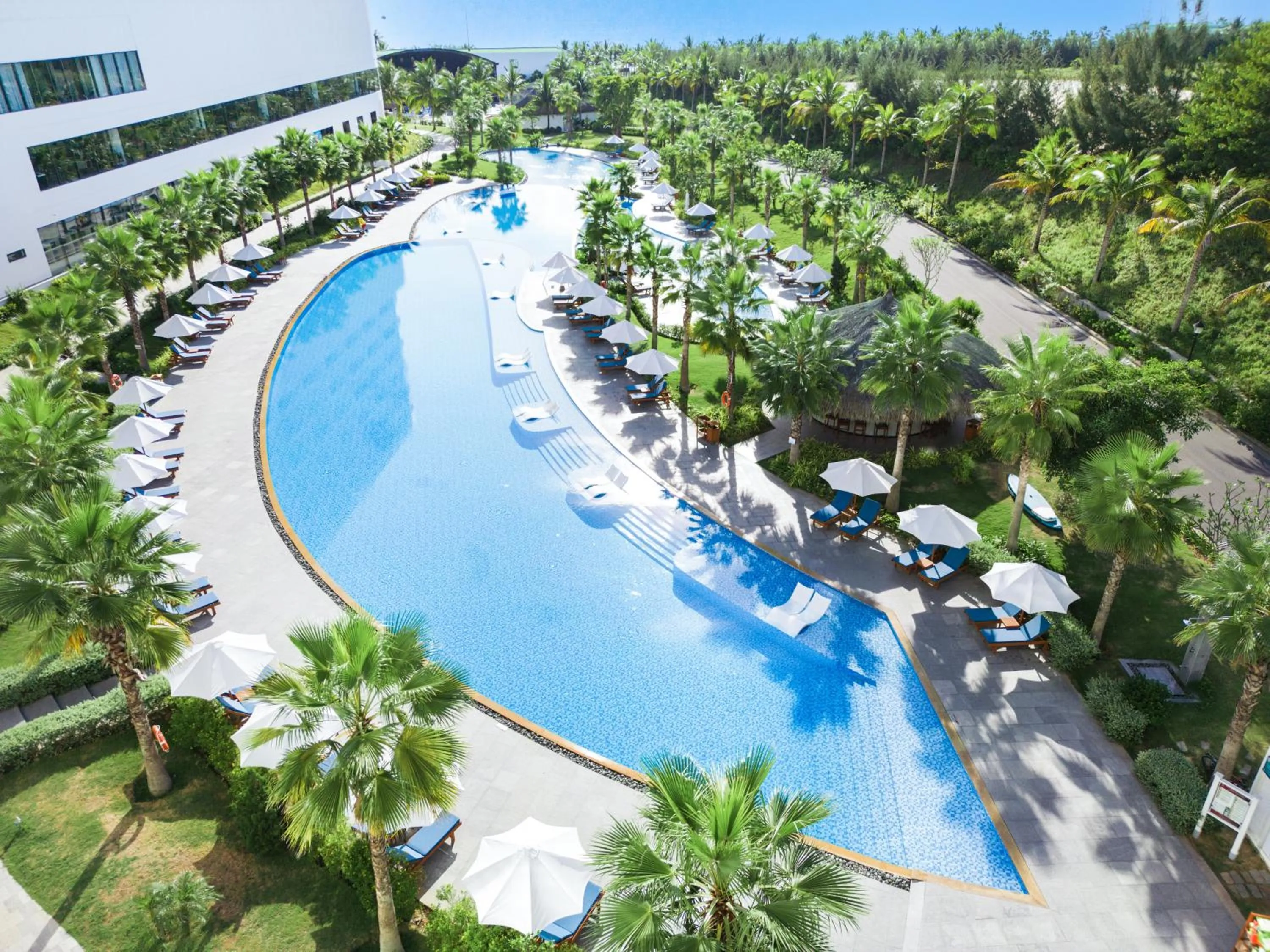 Pool view in Selectum Noa Resort Cam Ranh