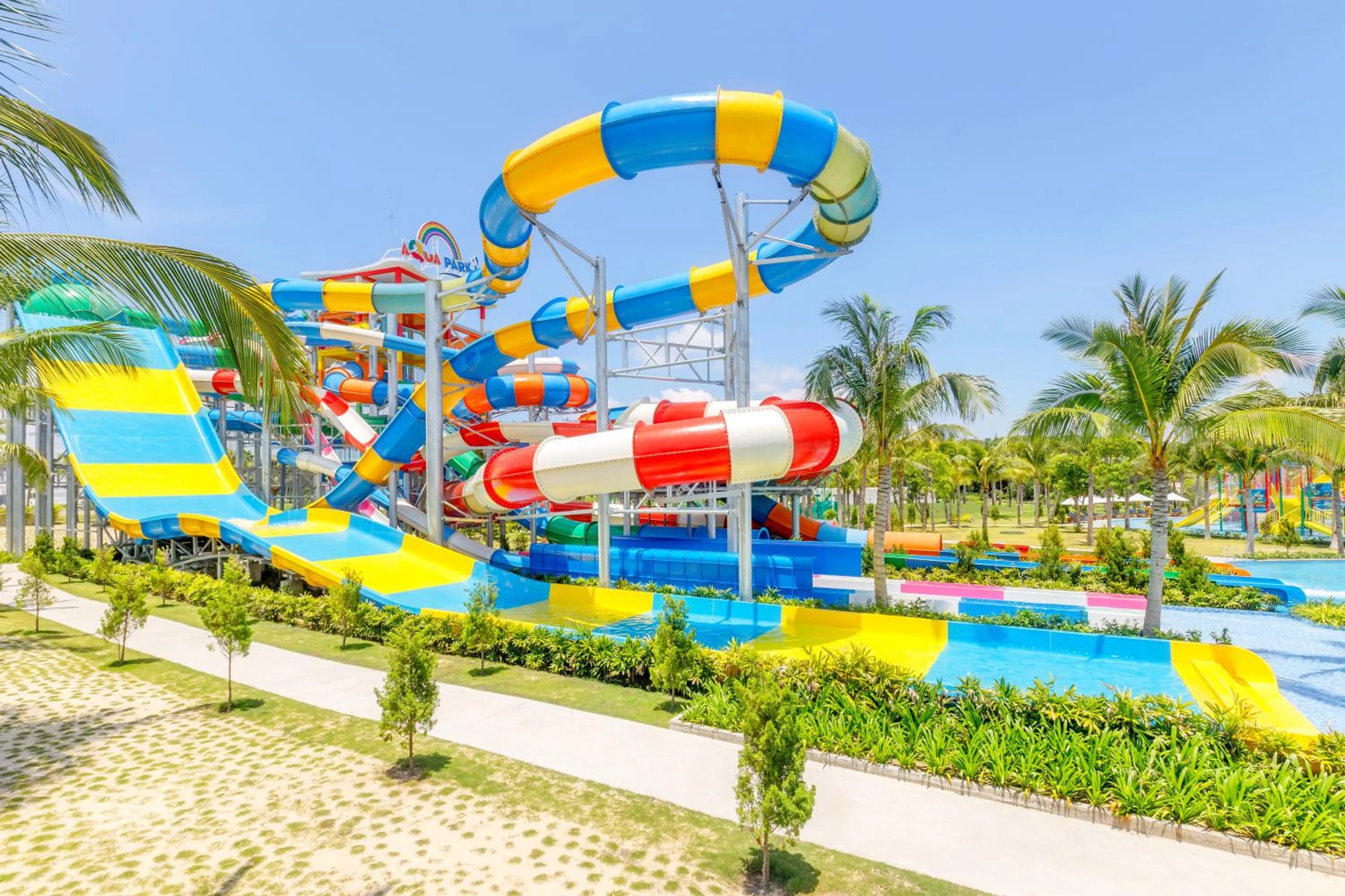 Aqua park in Selectum Noa Resort Cam Ranh