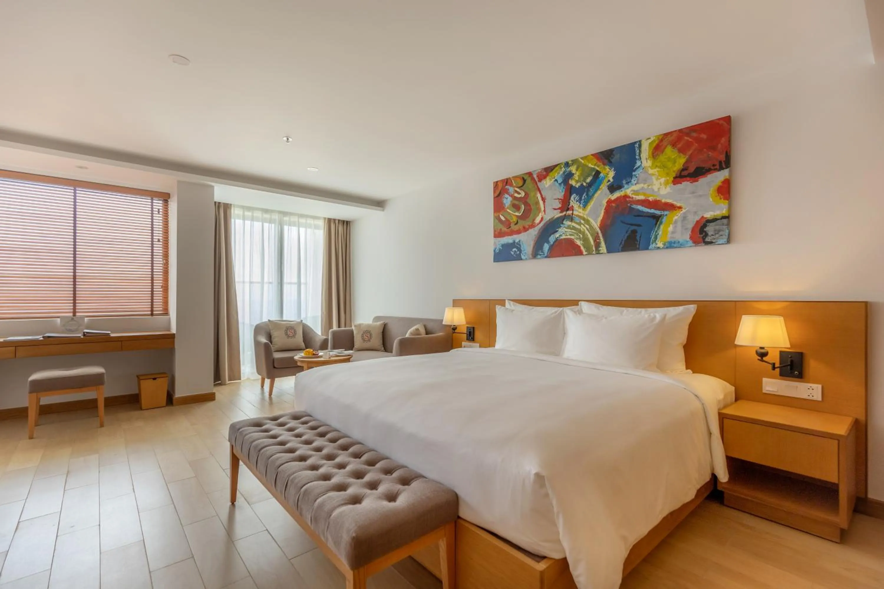 Bedroom, Bed in Selectum Noa Resort Cam Ranh