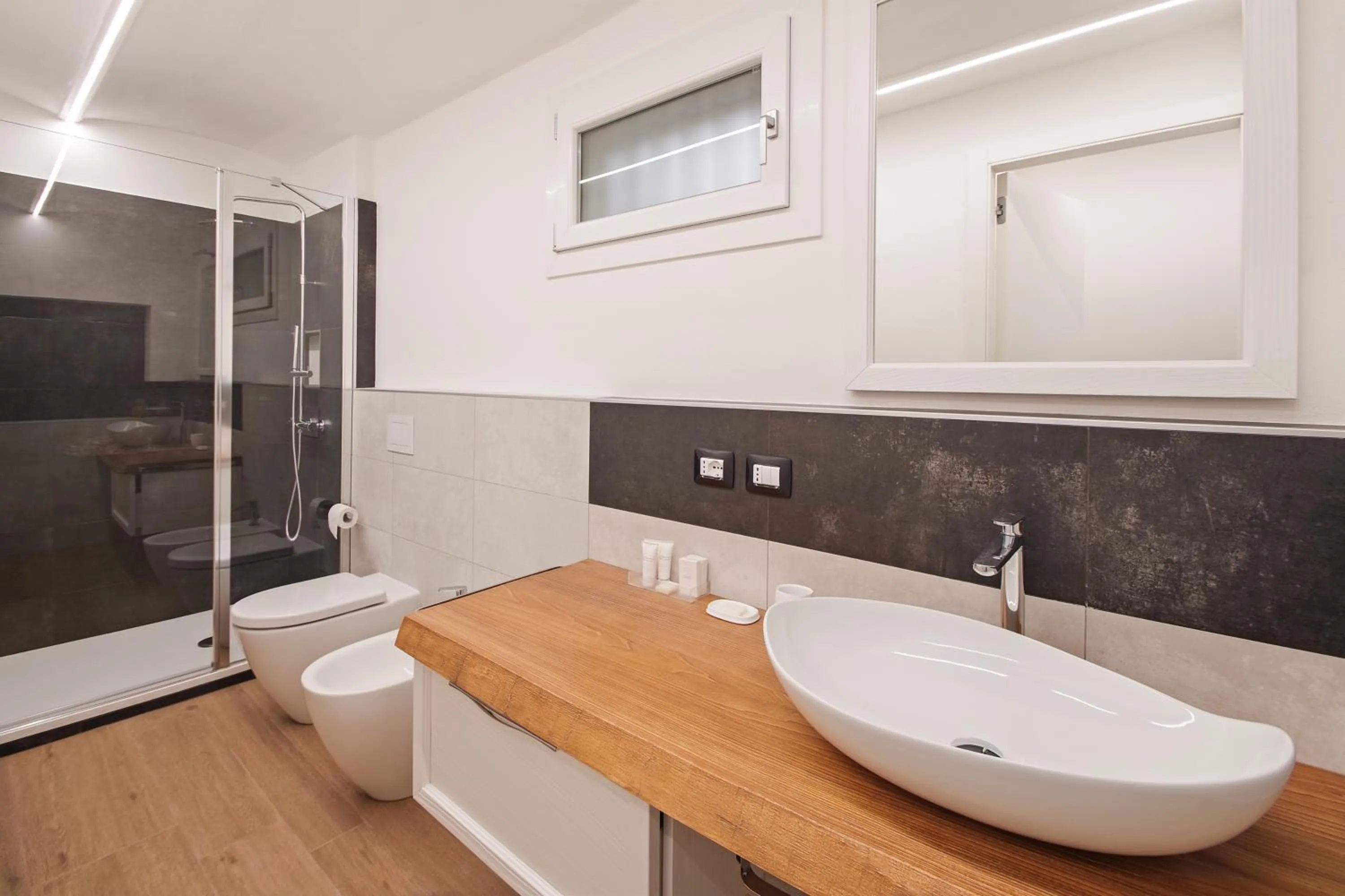 Bathroom in B&BO la Frasca