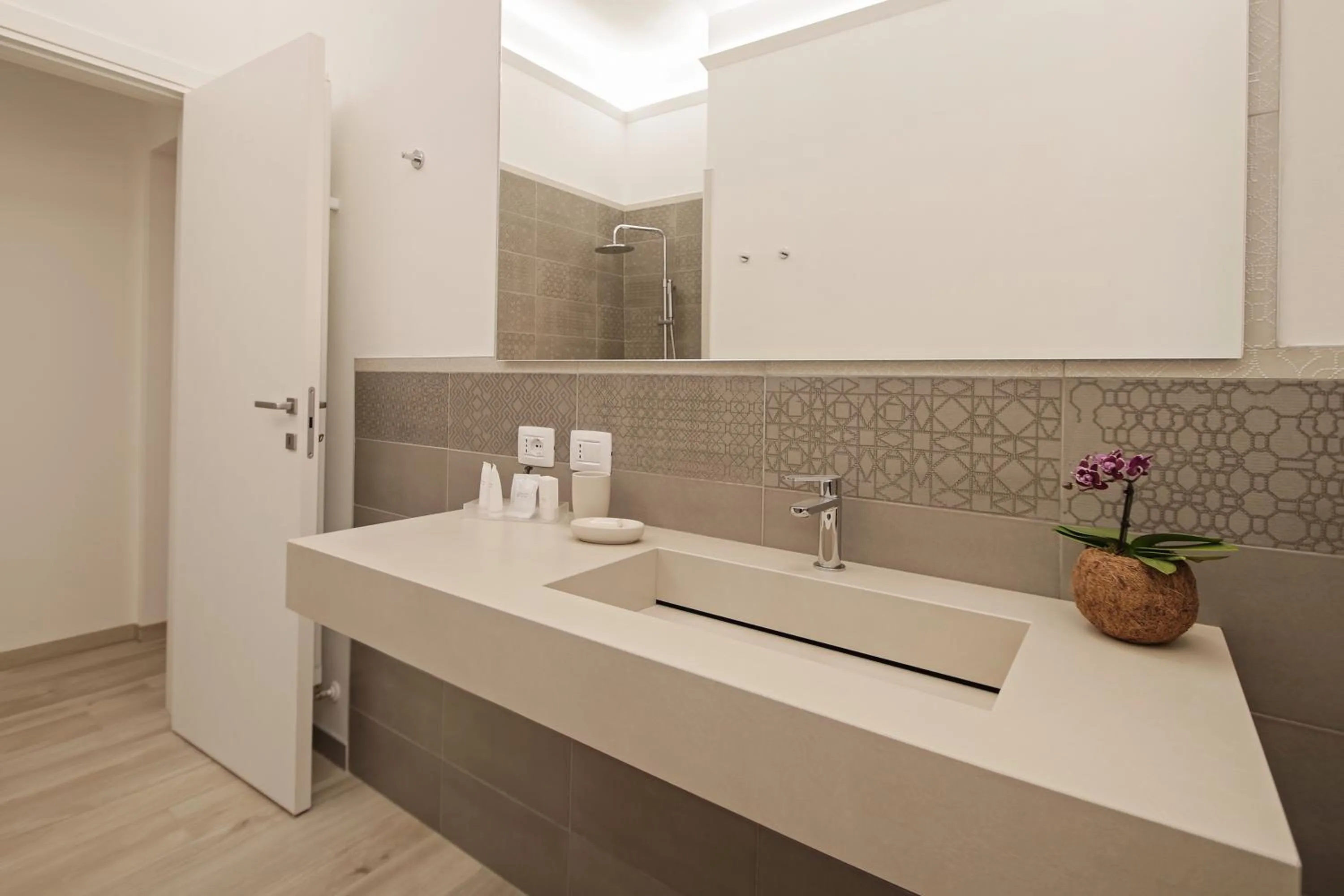 Bathroom in B&BO la Frasca