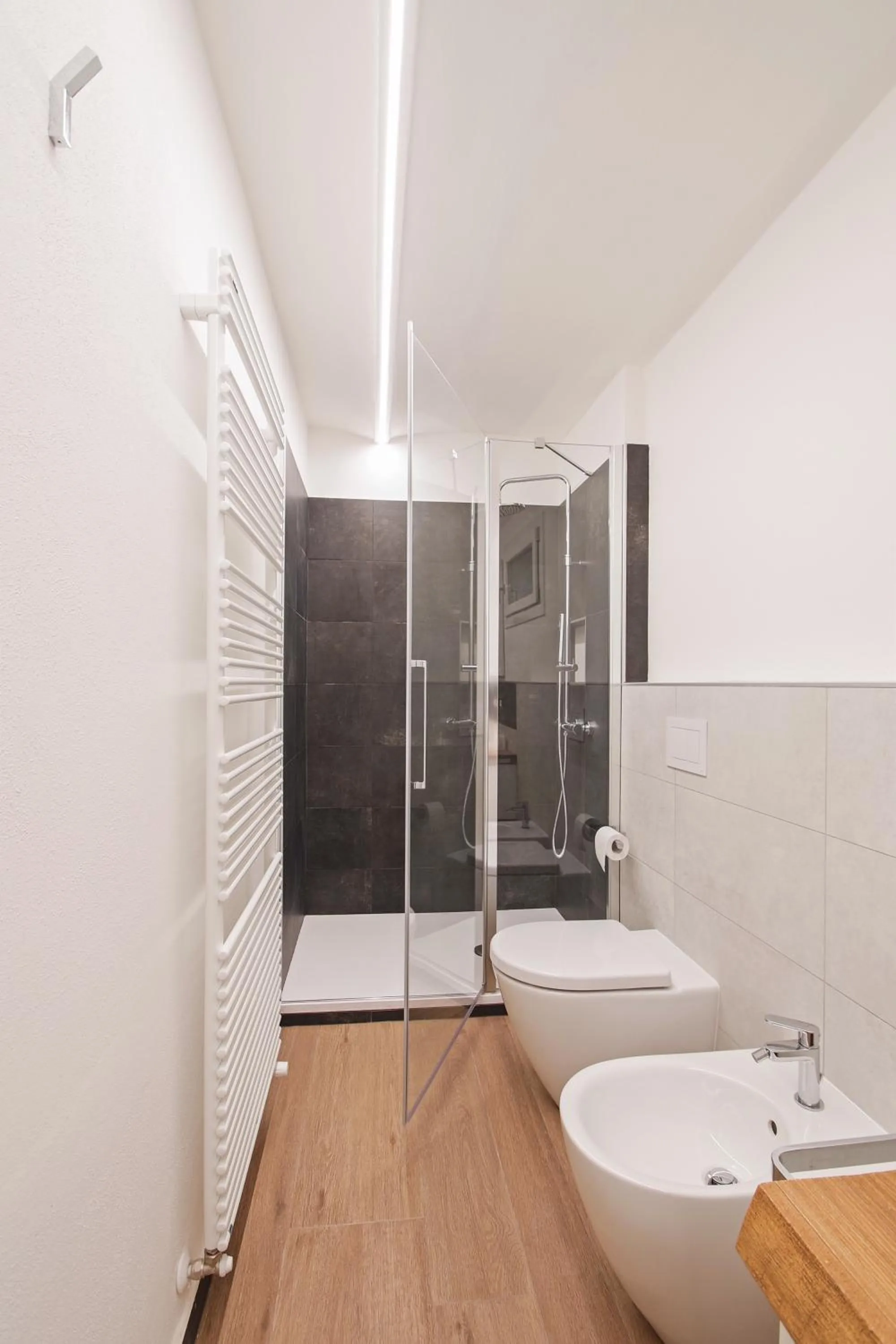 Bathroom in B&BO la Frasca