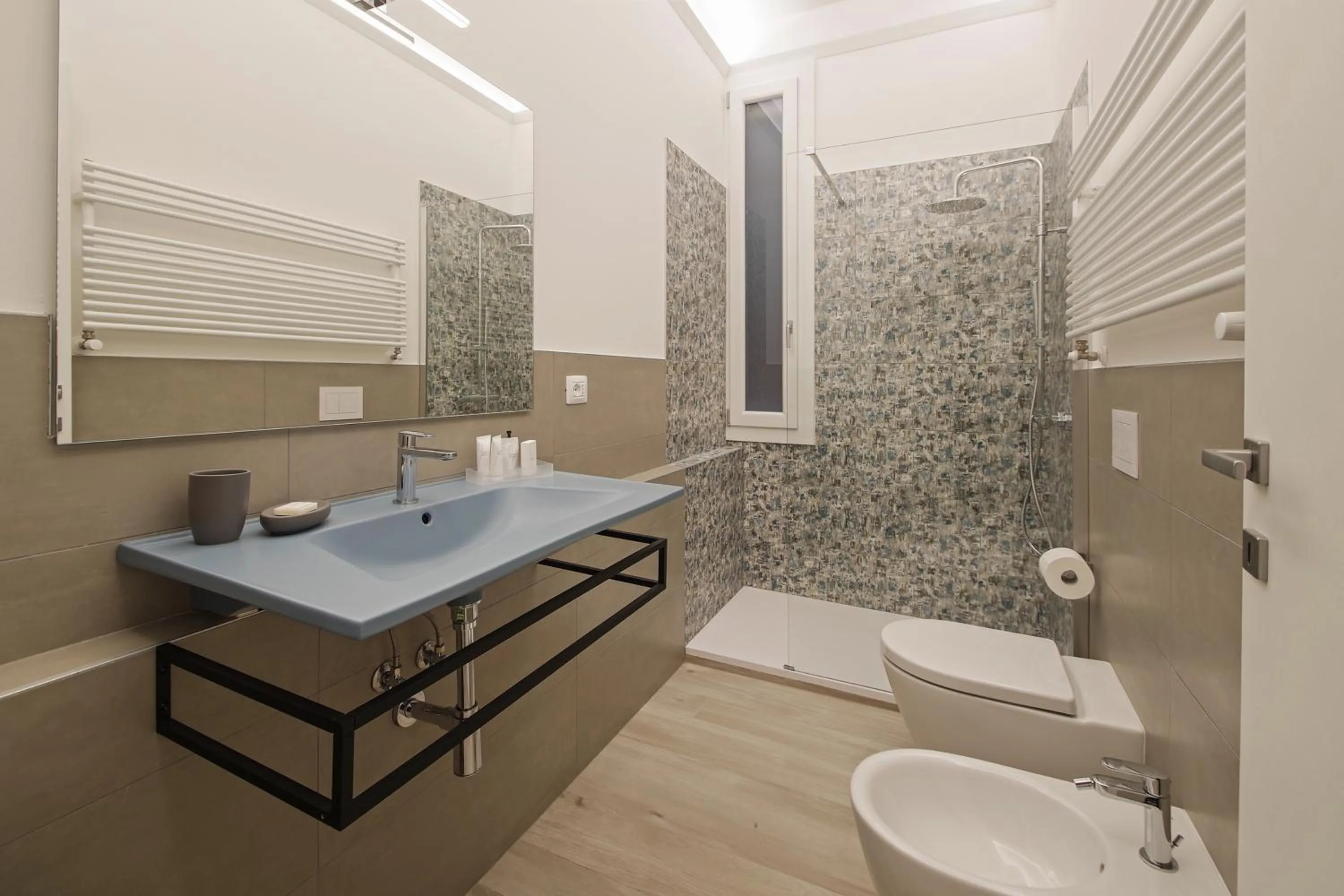 Bathroom in B&BO la Frasca