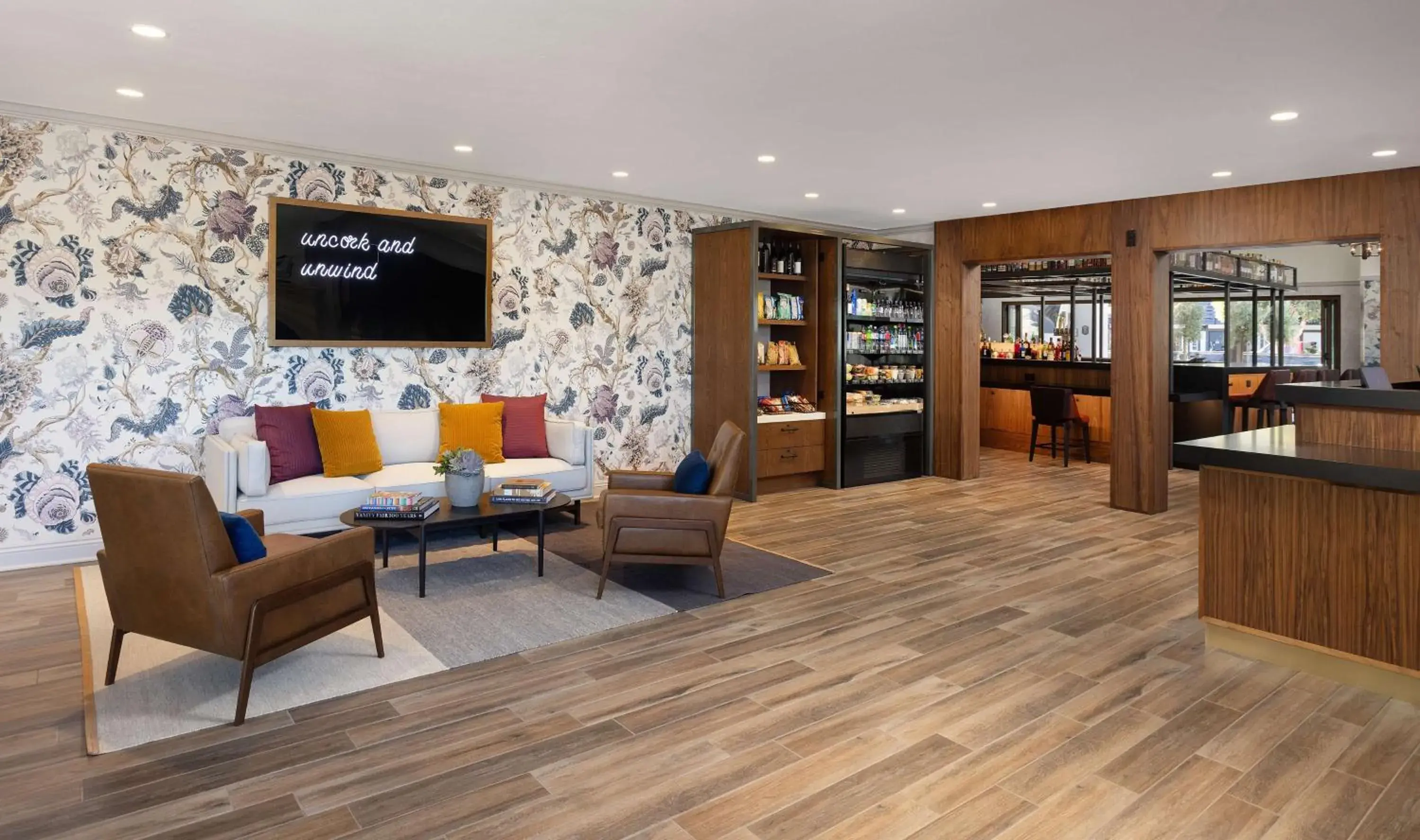 Lobby or reception in The Hadsten Solvang, Tapestry Collection by Hilton Lobby or reception in The Hadsten Solvang, Tapestry Collection by Hilton