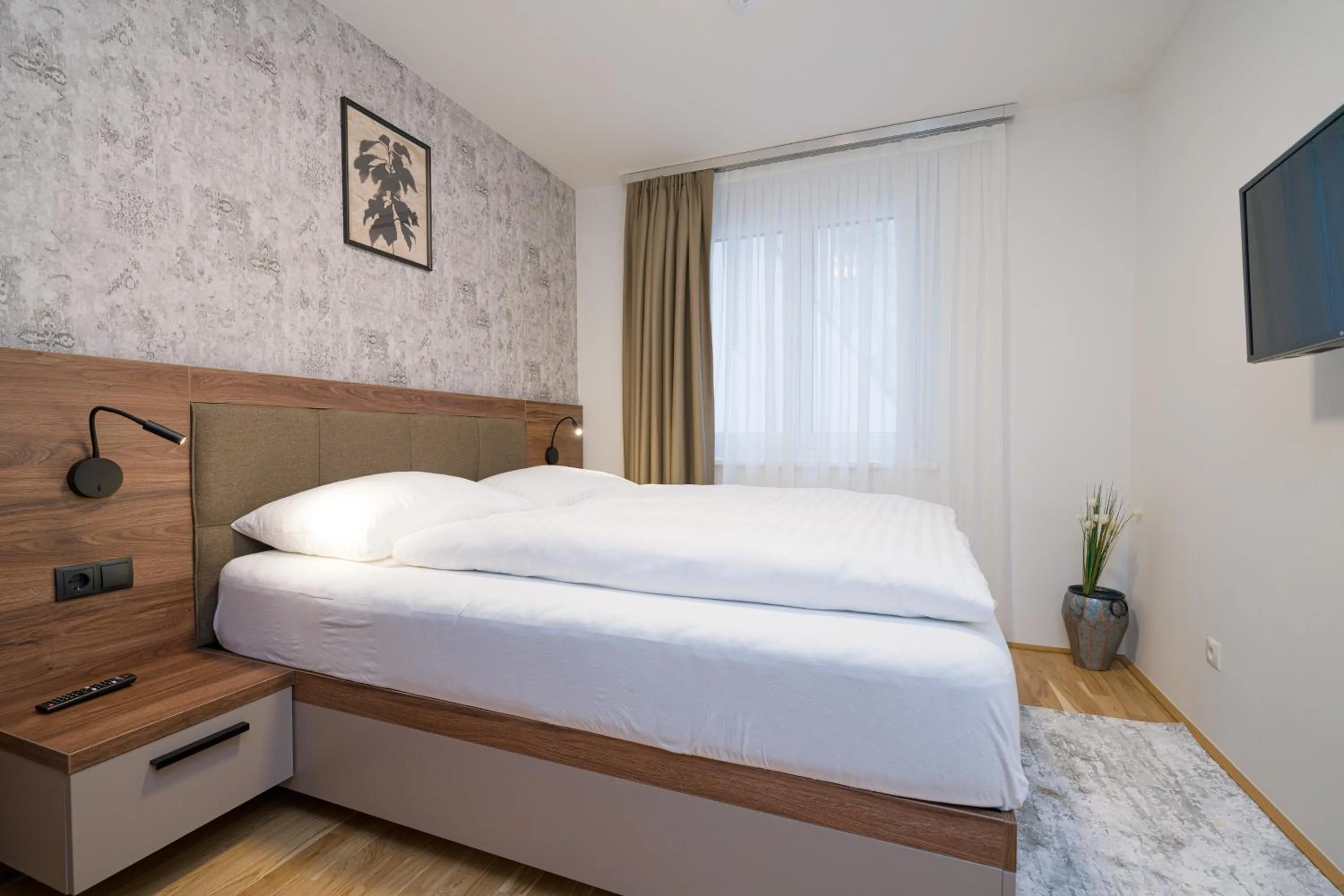 Bed in MyApartments Vienna