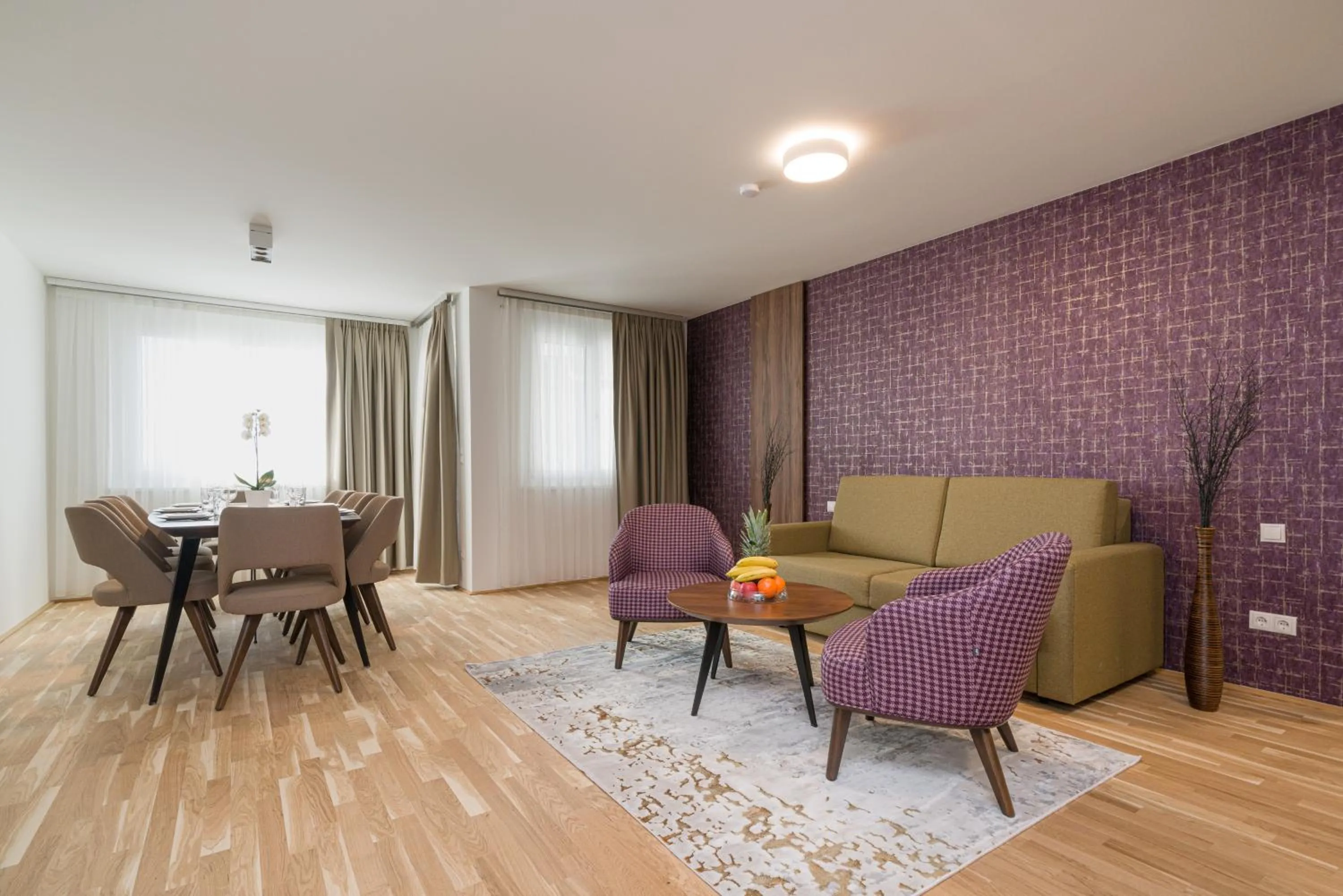 Living room in MyApartments Vienna