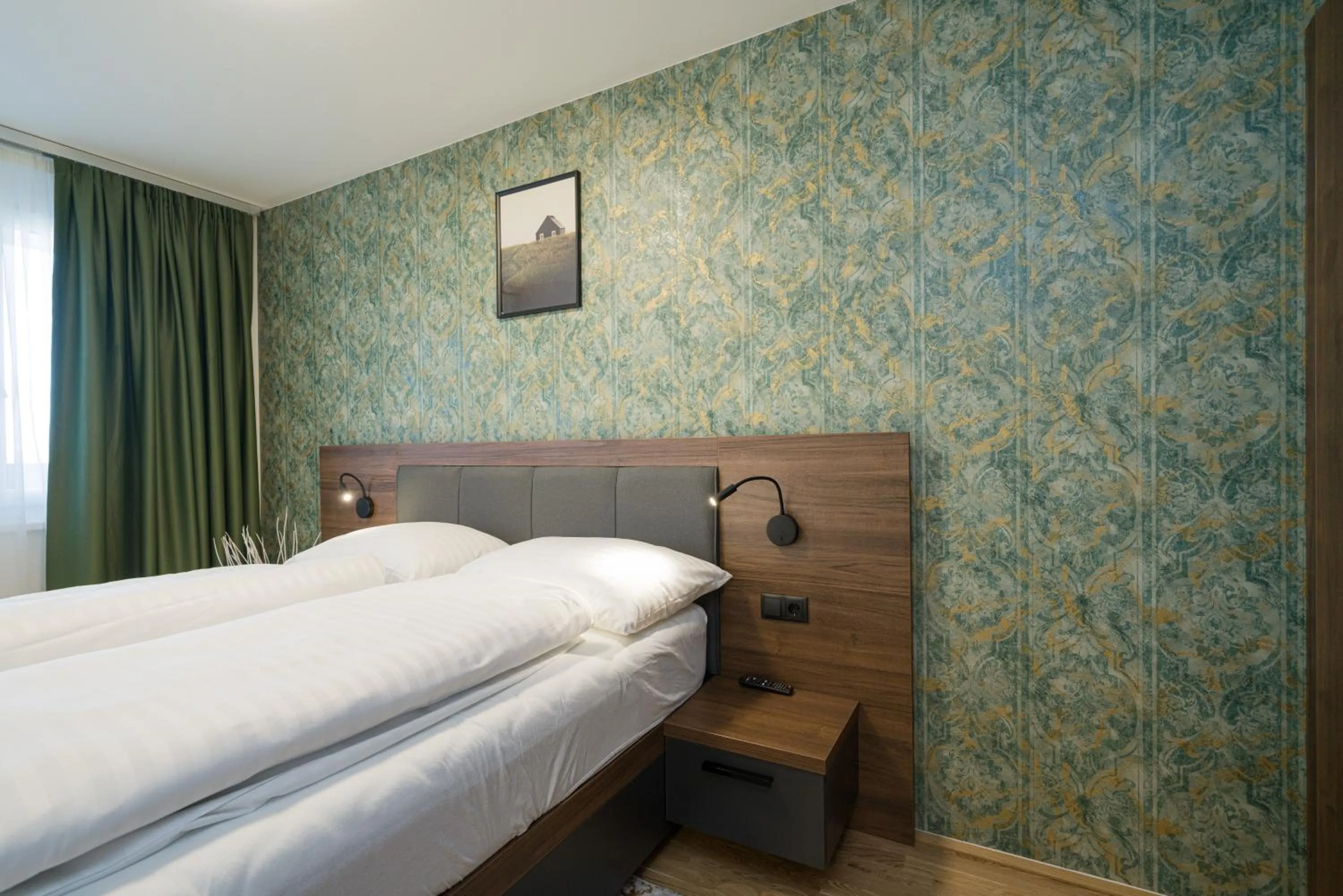 Bed in MyApartments Vienna