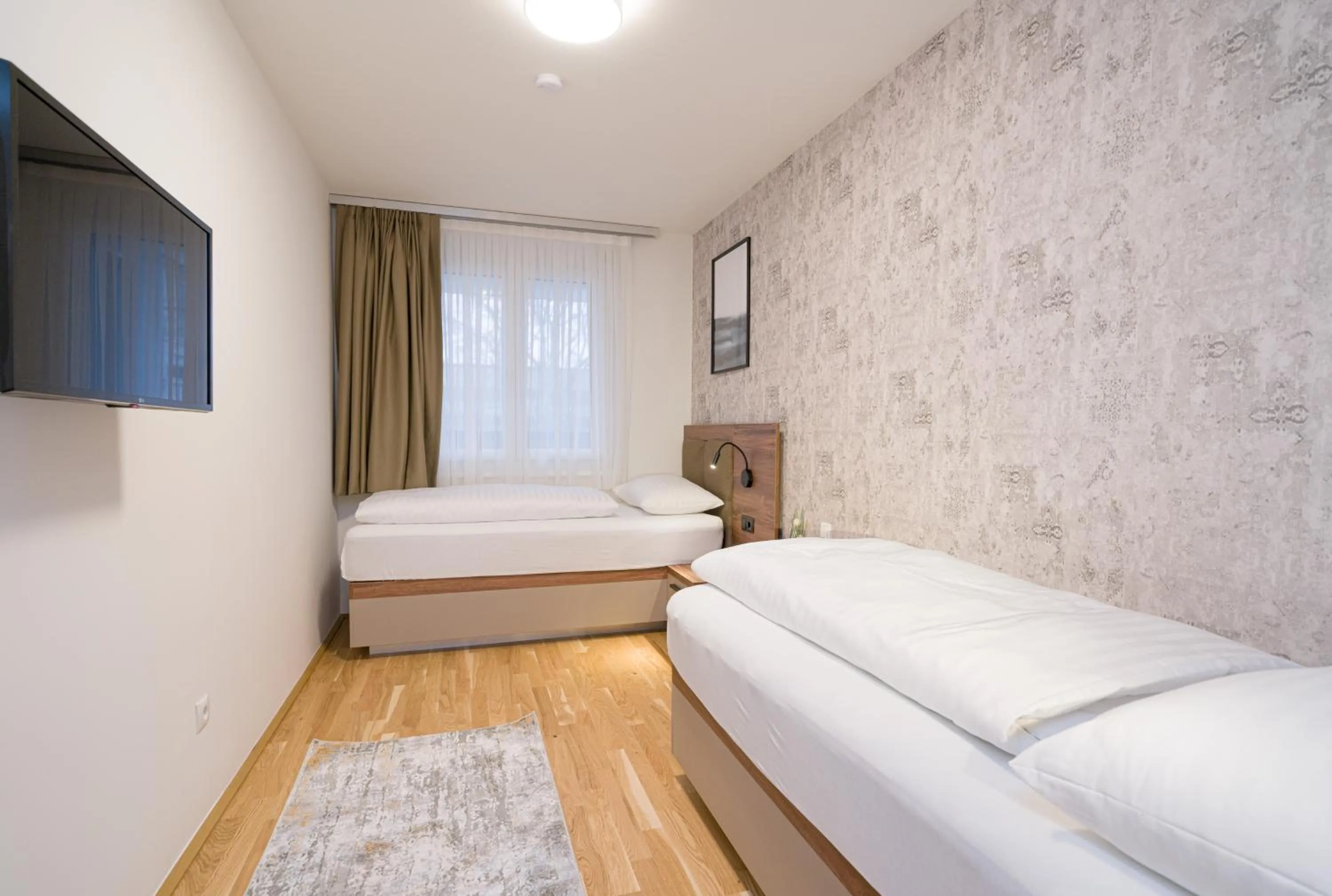 Bed in MyApartments Vienna