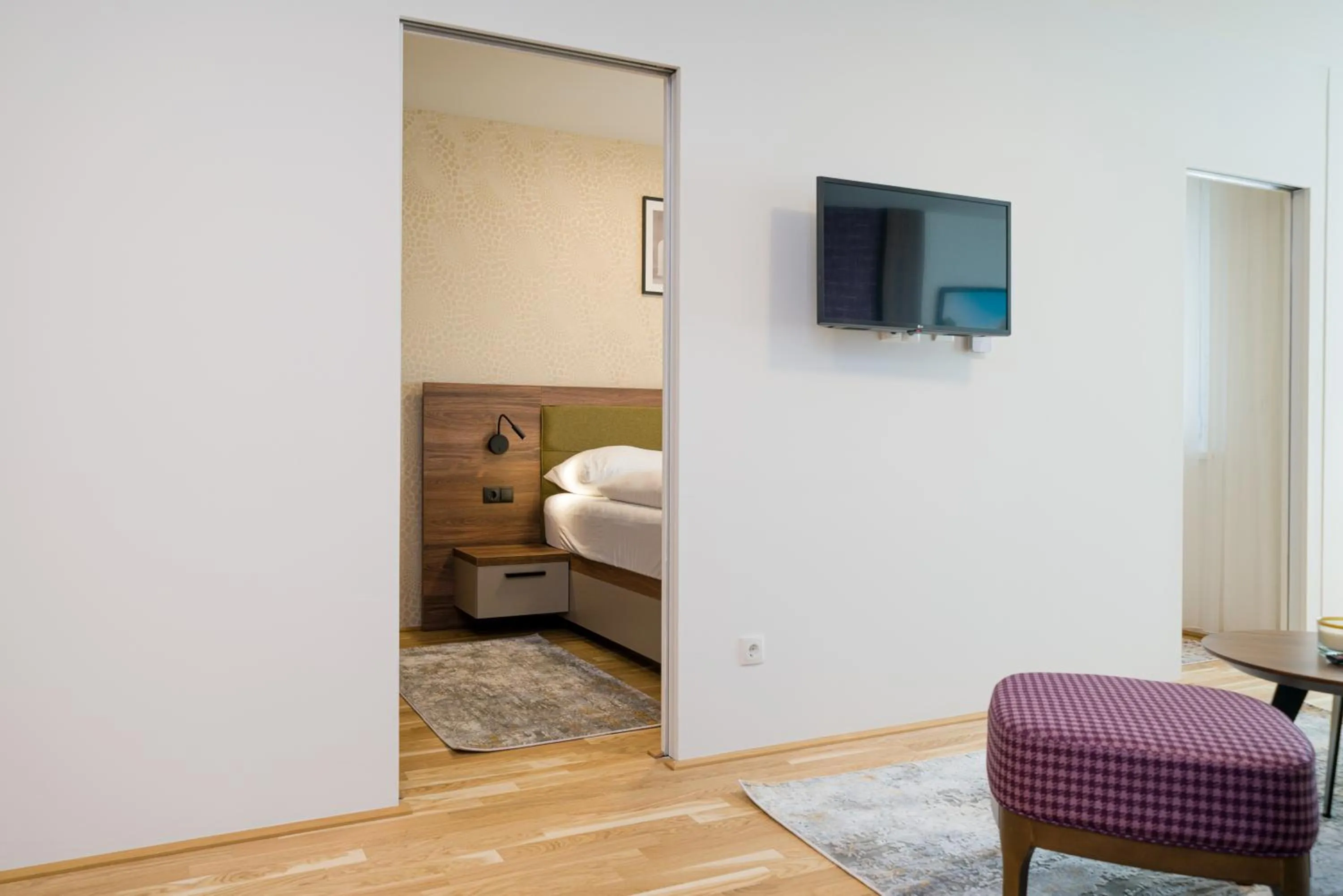 Bed in MyApartments Vienna