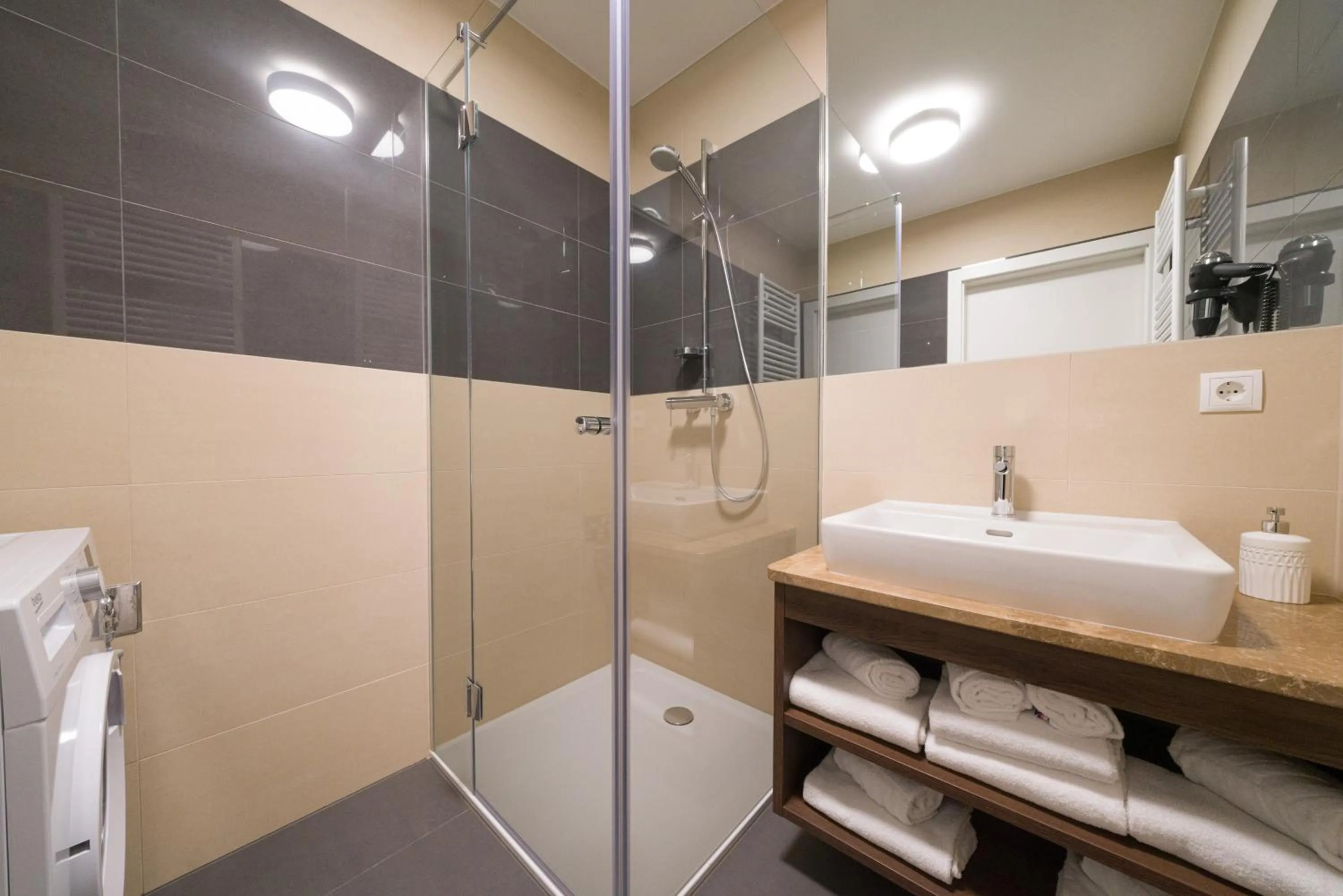 Shower in MyApartments Vienna