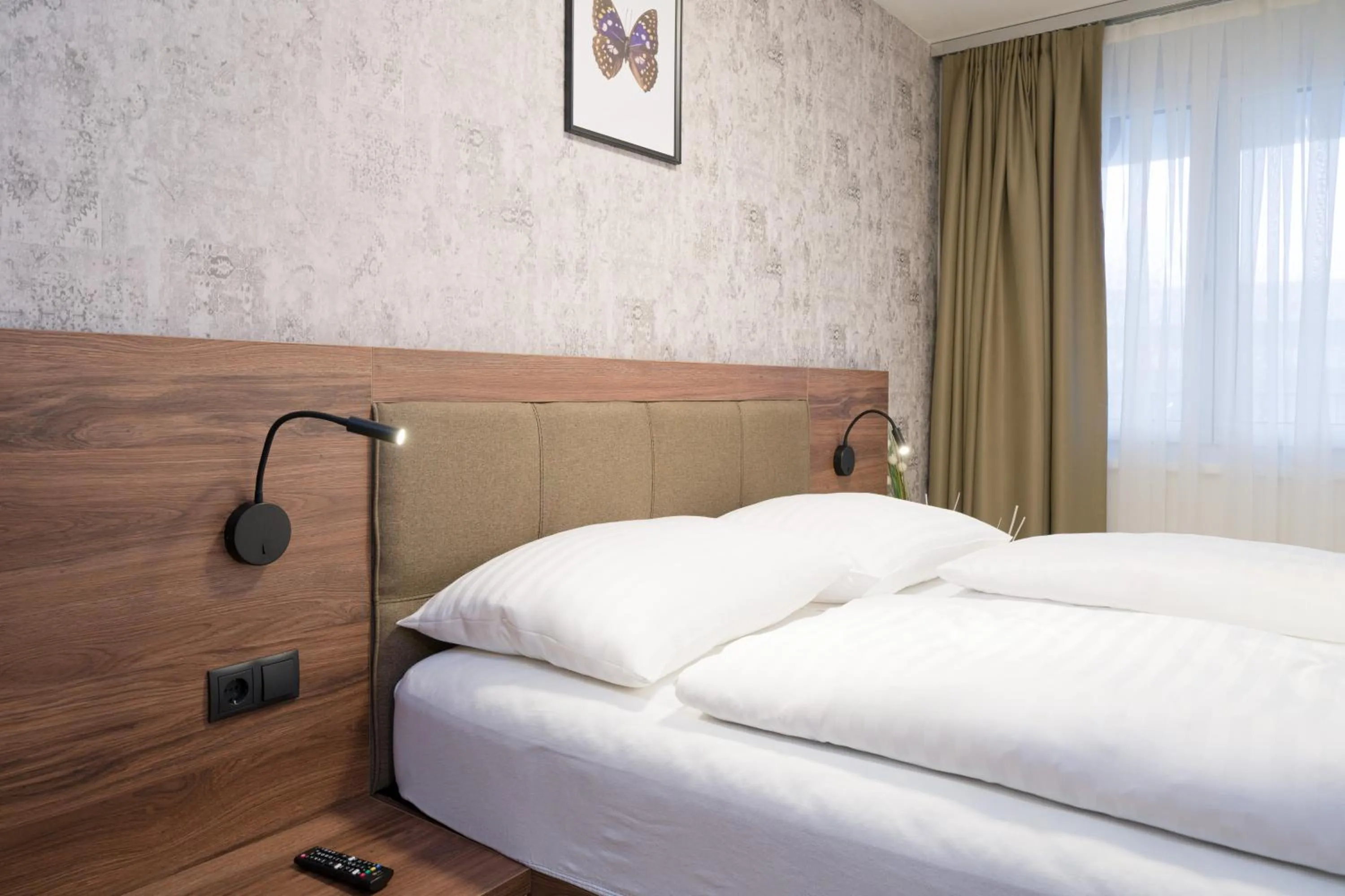 Bed in MyApartments Vienna