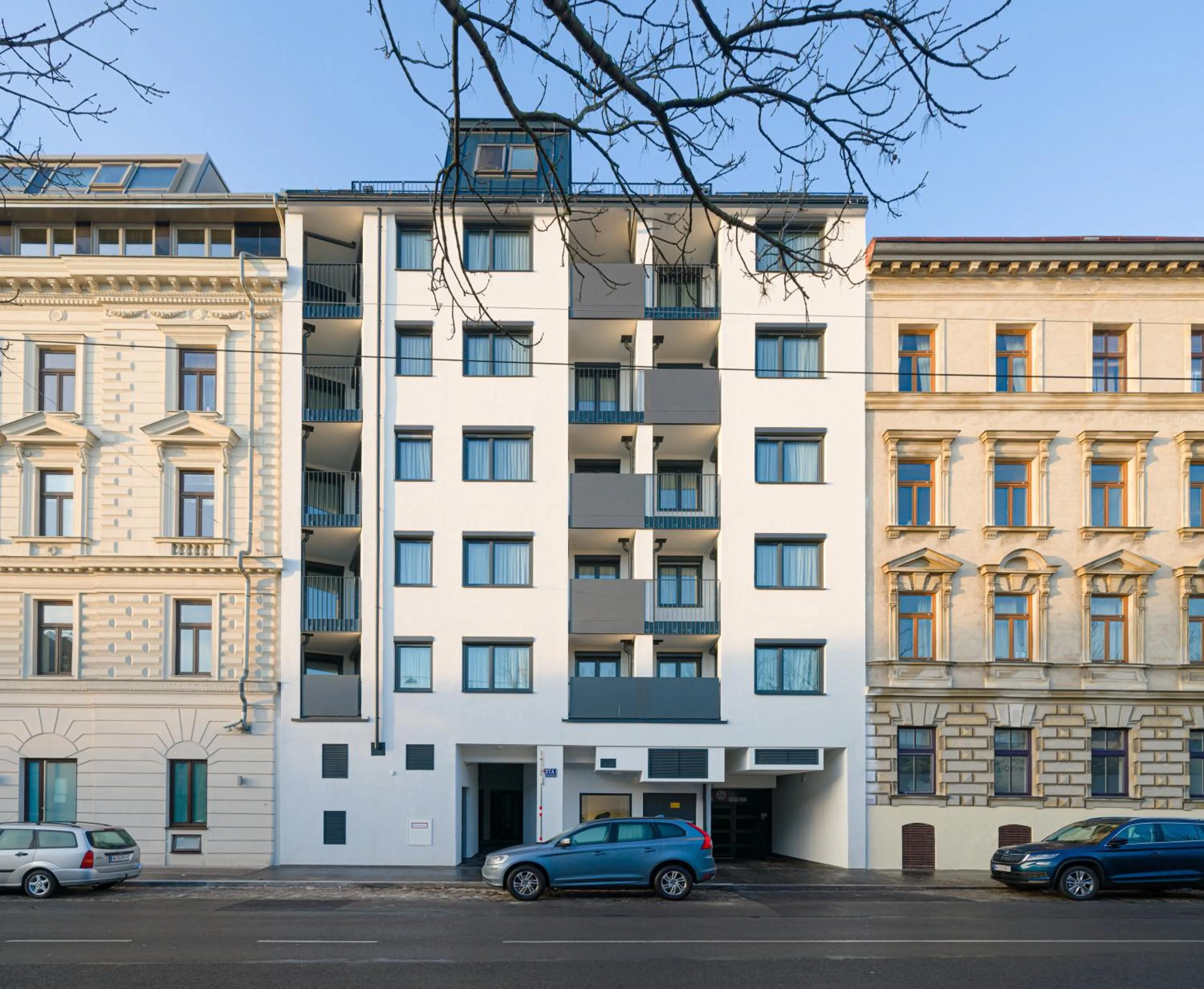 Property building in MyApartments Vienna