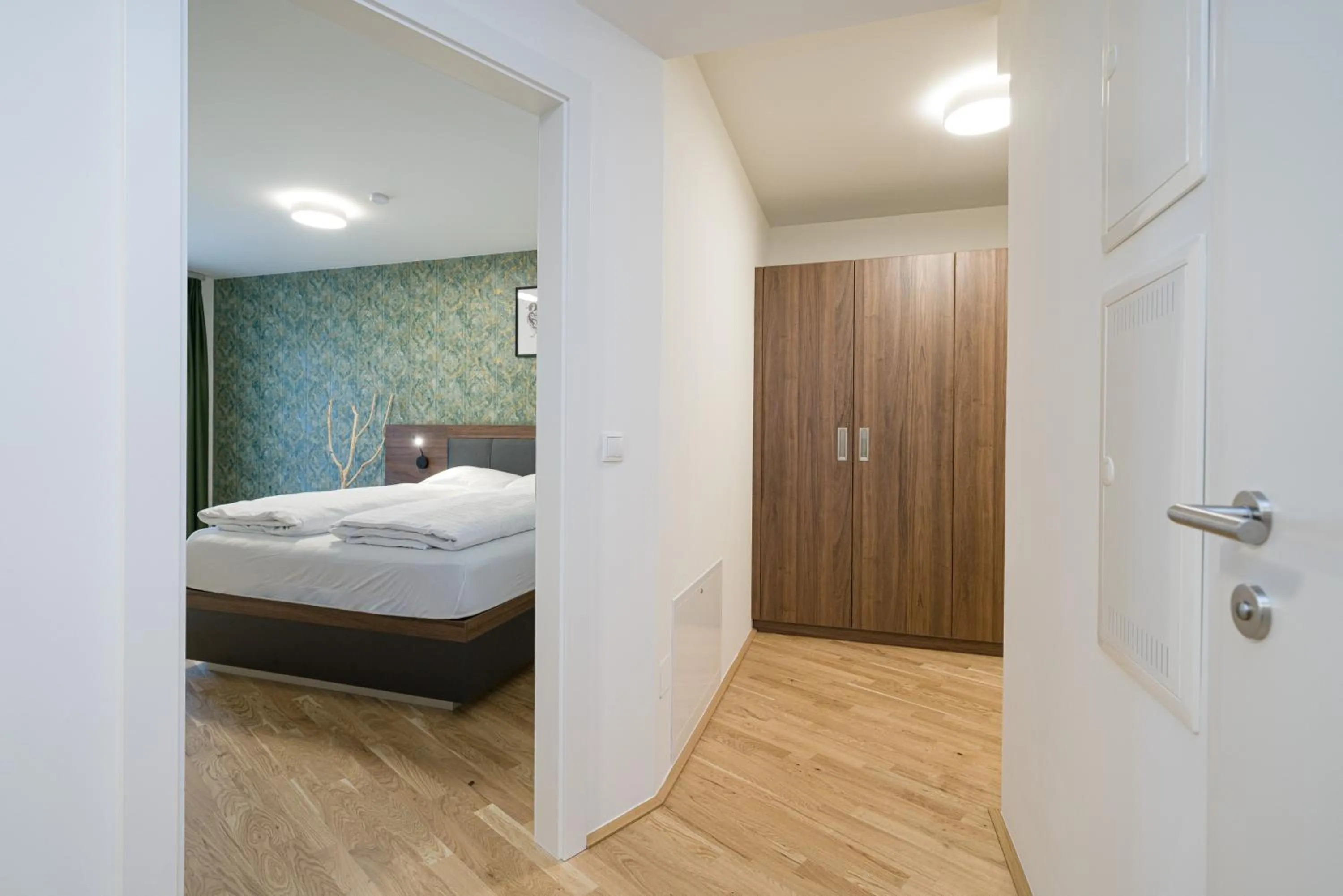 Bed in MyApartments Vienna