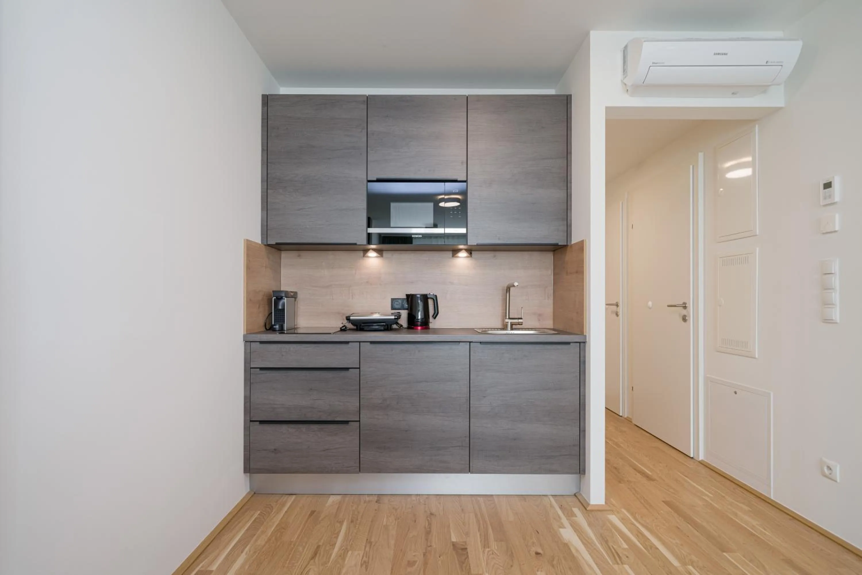 Kitchen or kitchenette in MyApartments Vienna