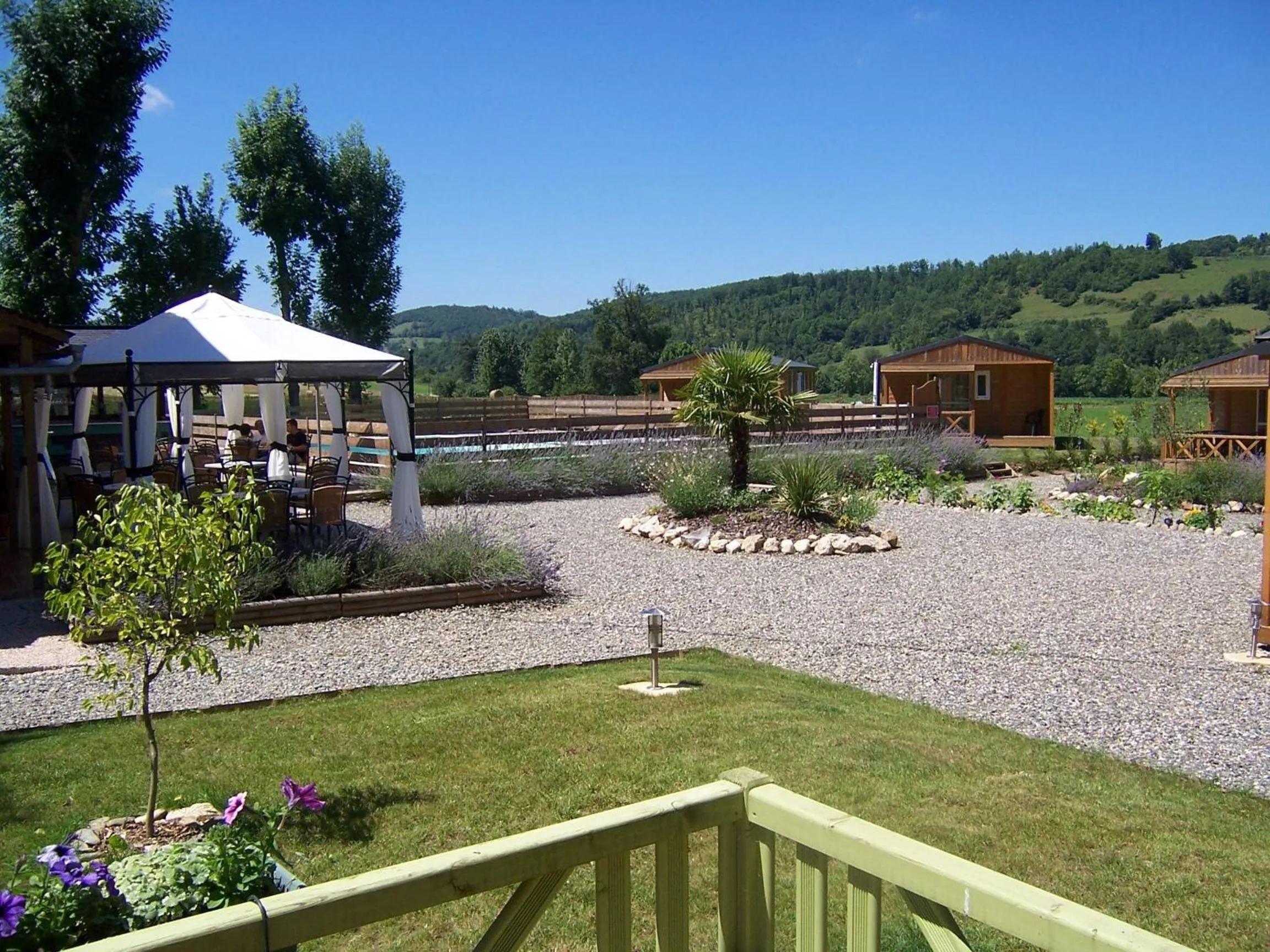 Natural landscape in La Tour du Loup