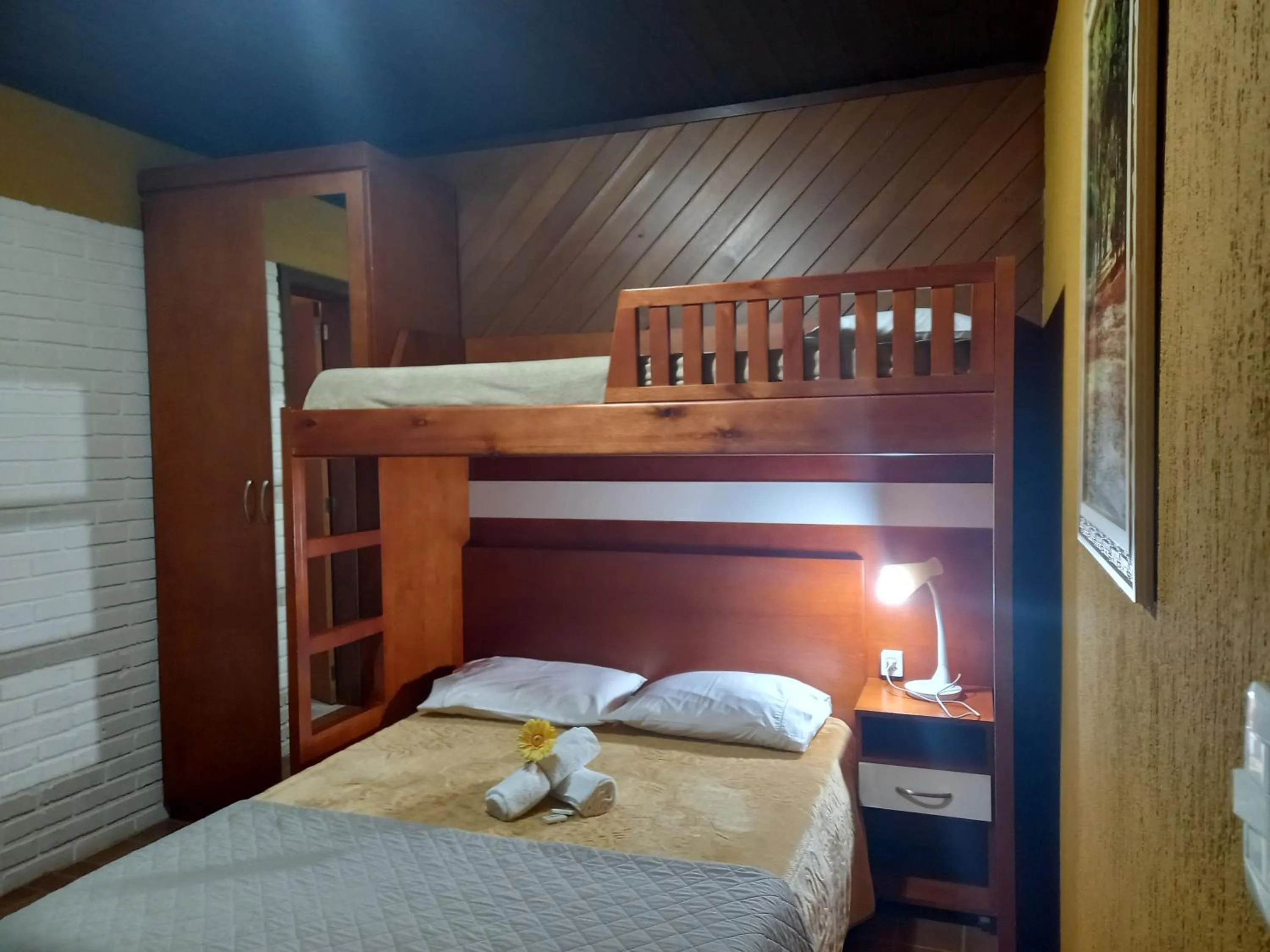 Standard Triple Room in Hospedagem Vida e Natureza