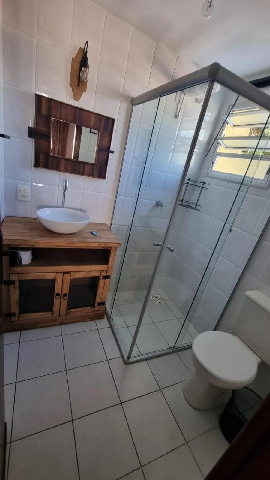 Bathroom in Hotel Fênix