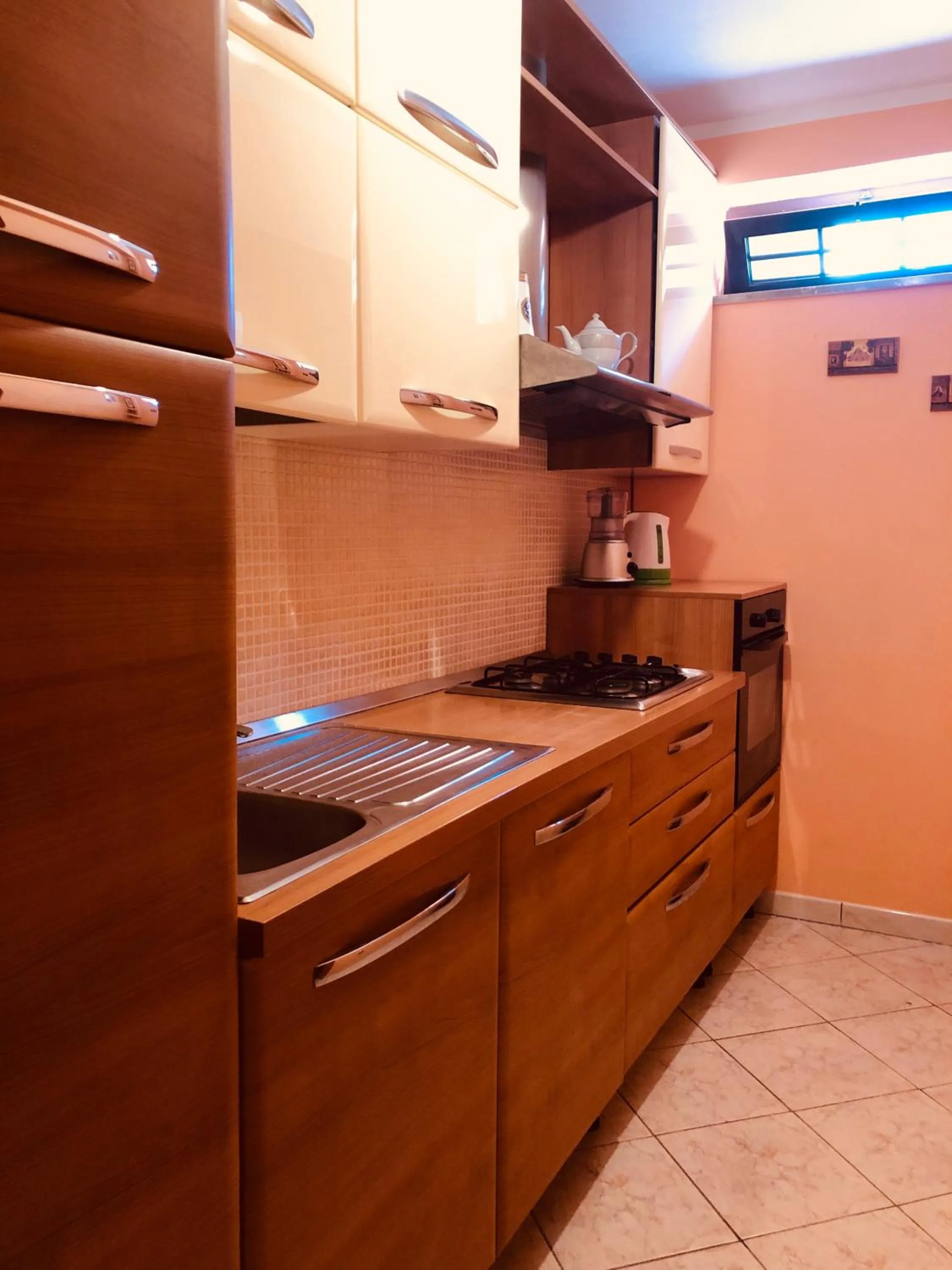 Kitchen or kitchenette in Armonia B&B