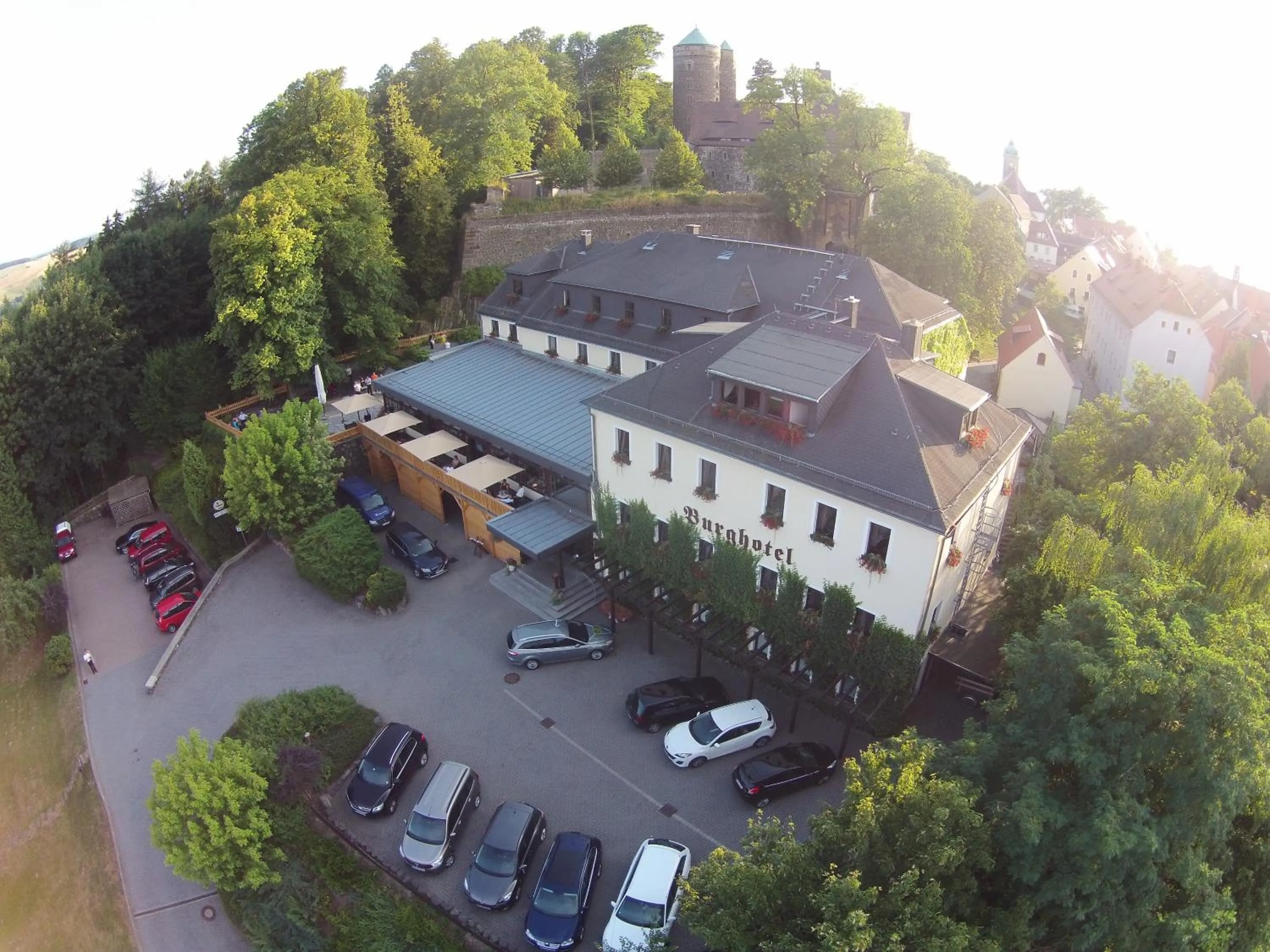 Property building in Burghotel Stolpen