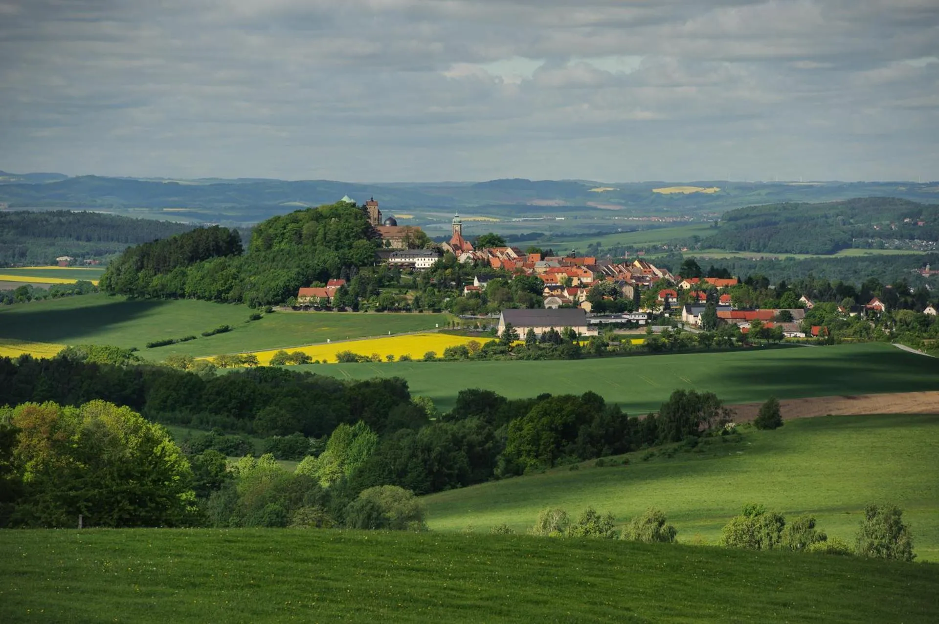 Natural landscape in Burghotel Stolpen