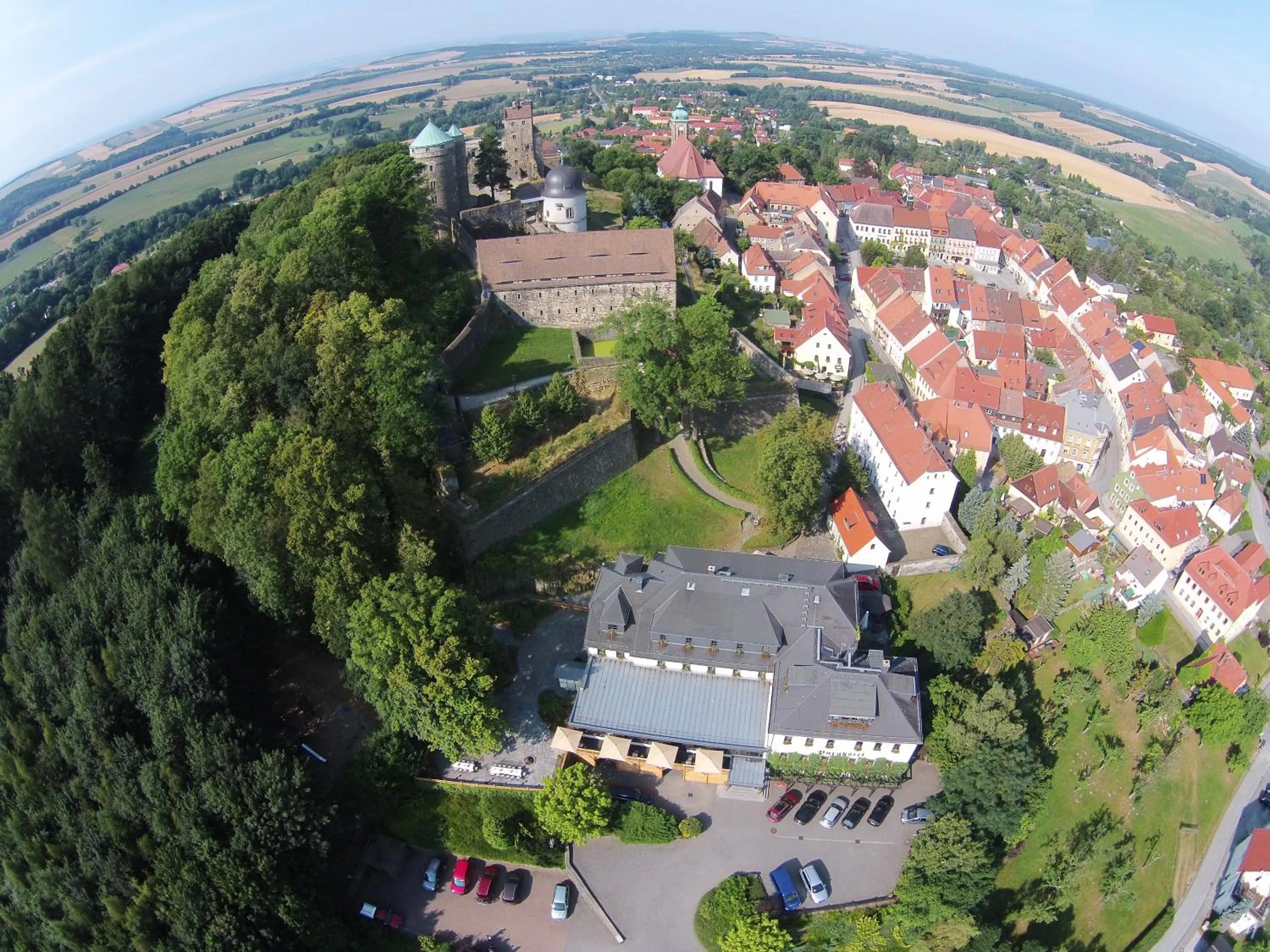 Property building in Burghotel Stolpen
