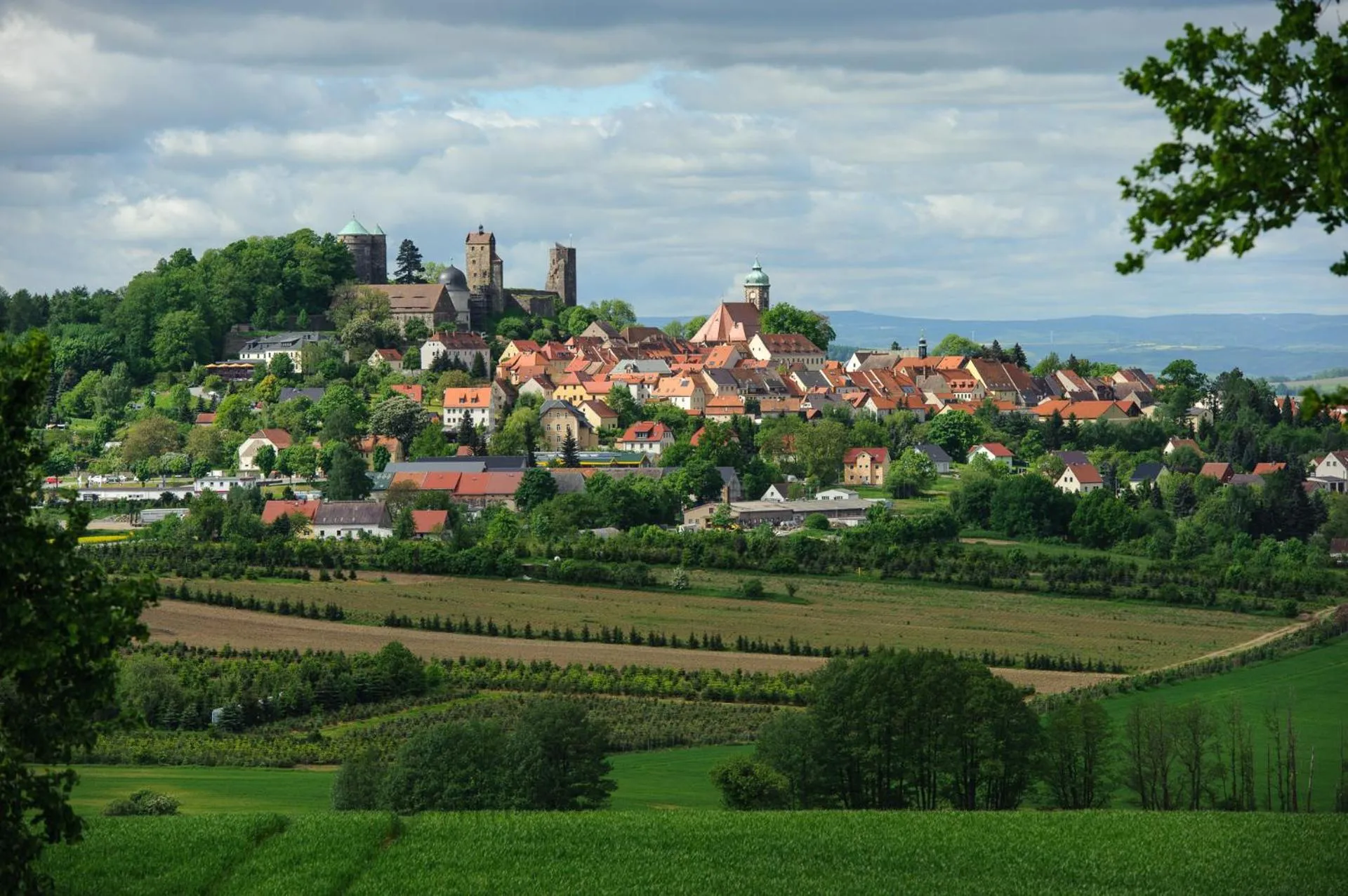 Property building in Burghotel Stolpen