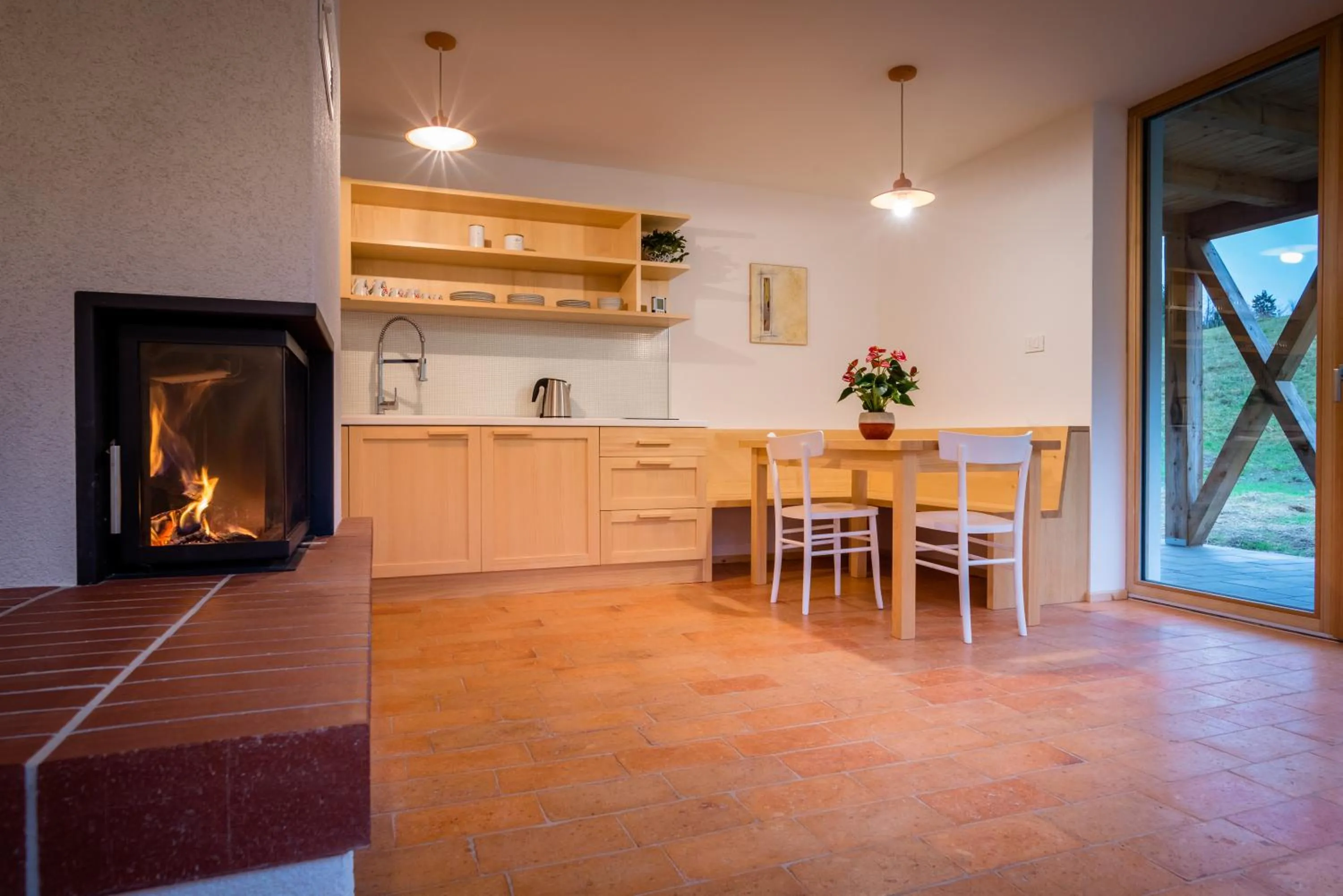Kitchen or kitchenette in House On The Hill (Hiška Na Griču)