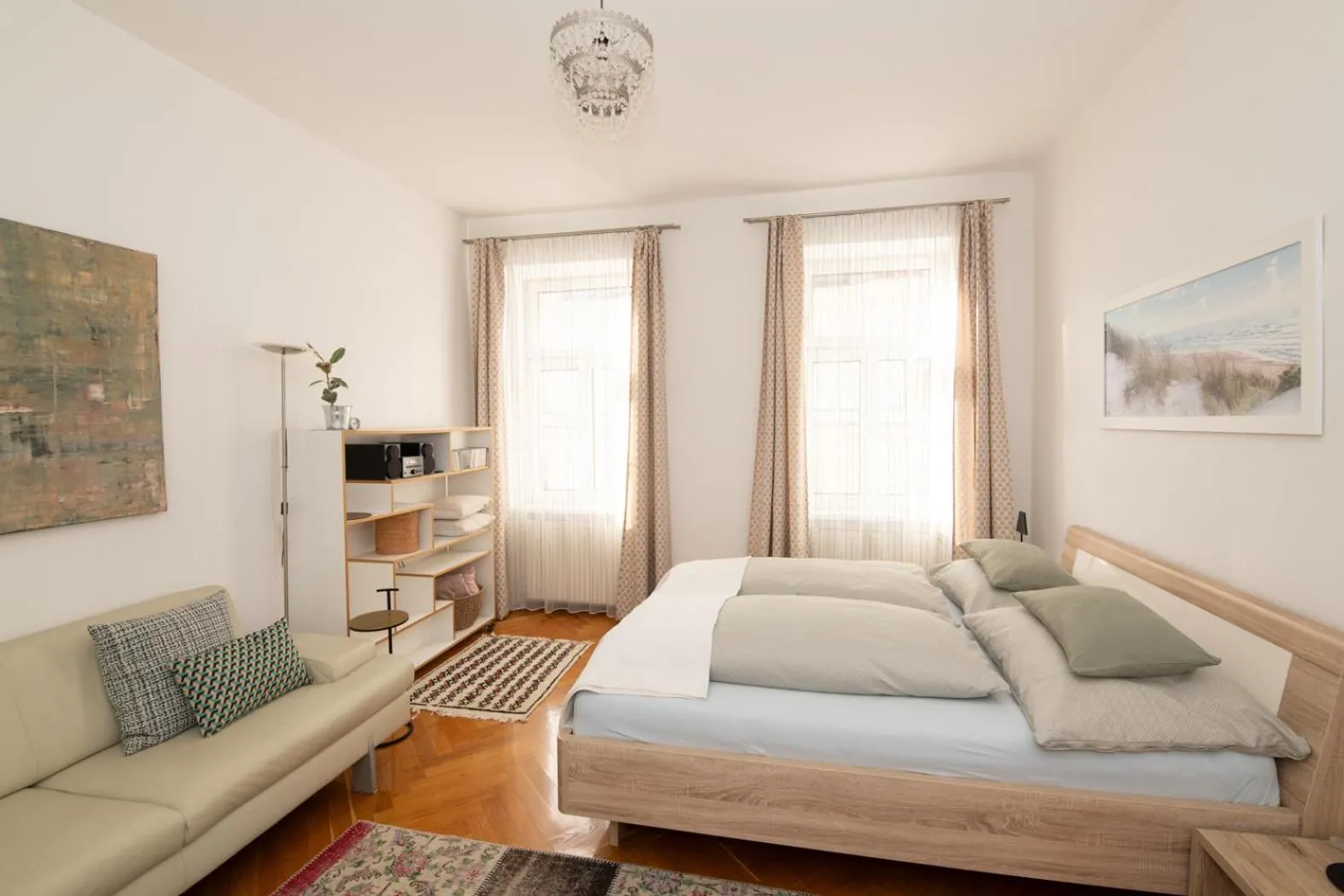 Bed in Apartment Villa Penzing