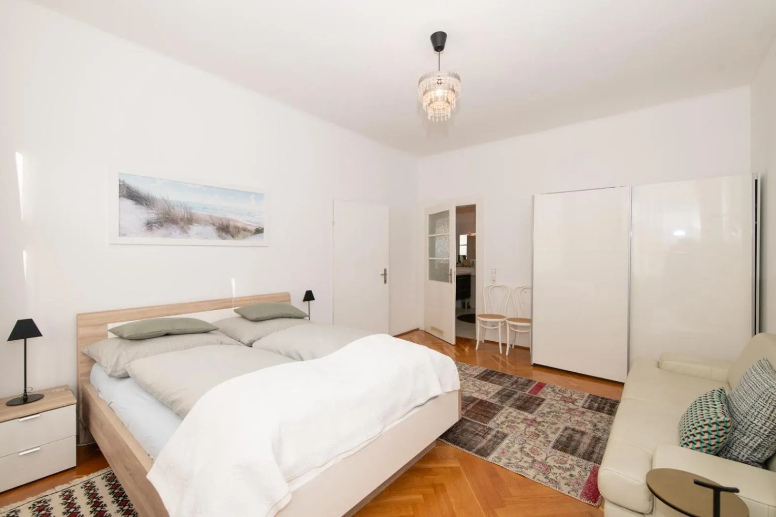 Bed in Apartment Villa Penzing