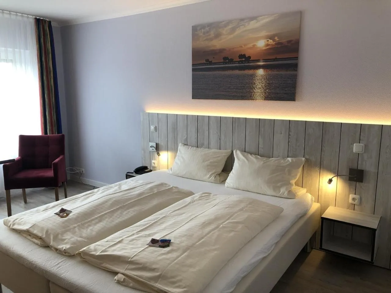 Bedroom, Bed in MarC5 Hotel Cadenberge