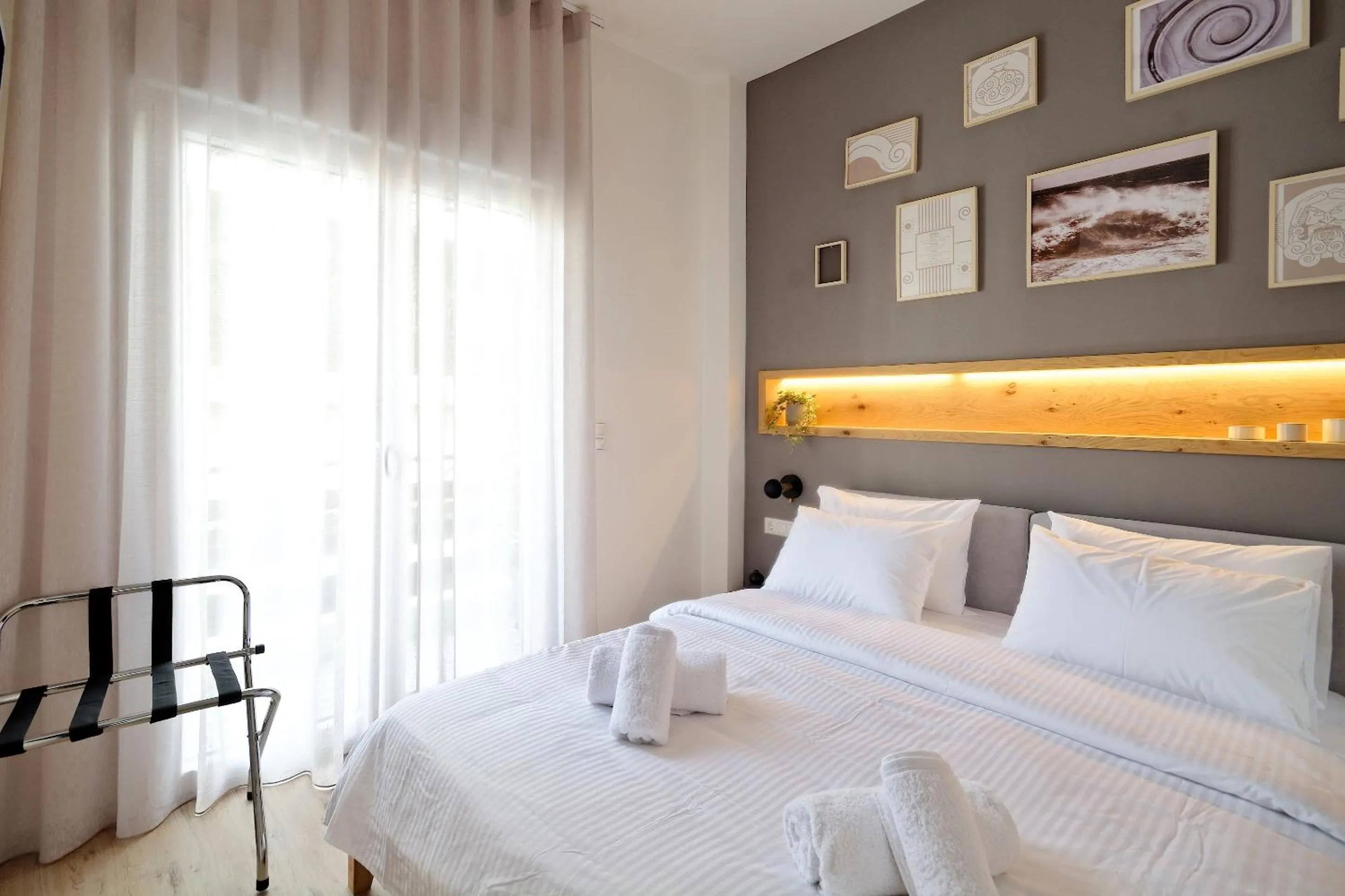 Bed in Odyssey Residence