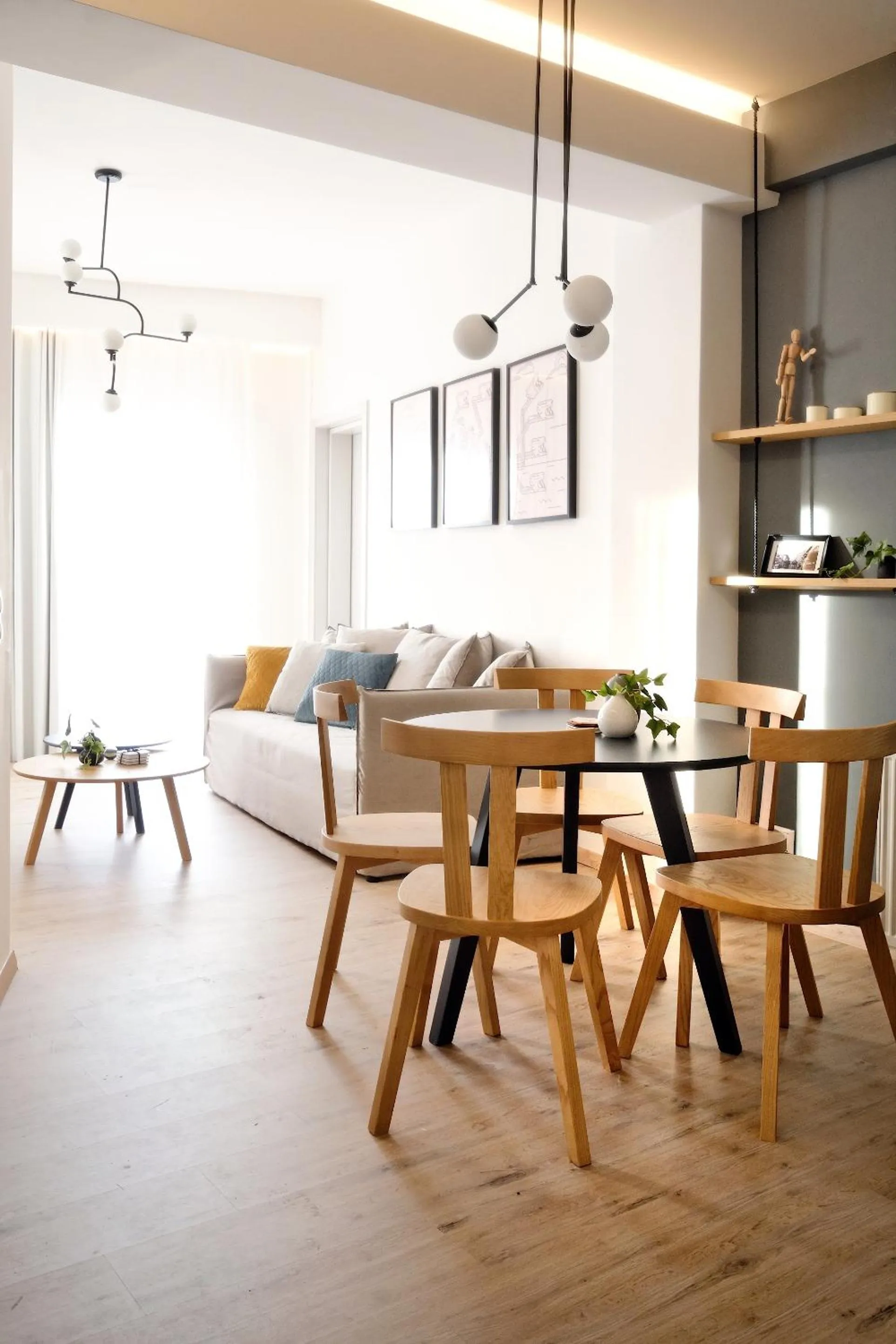 Living room in Odyssey Residence