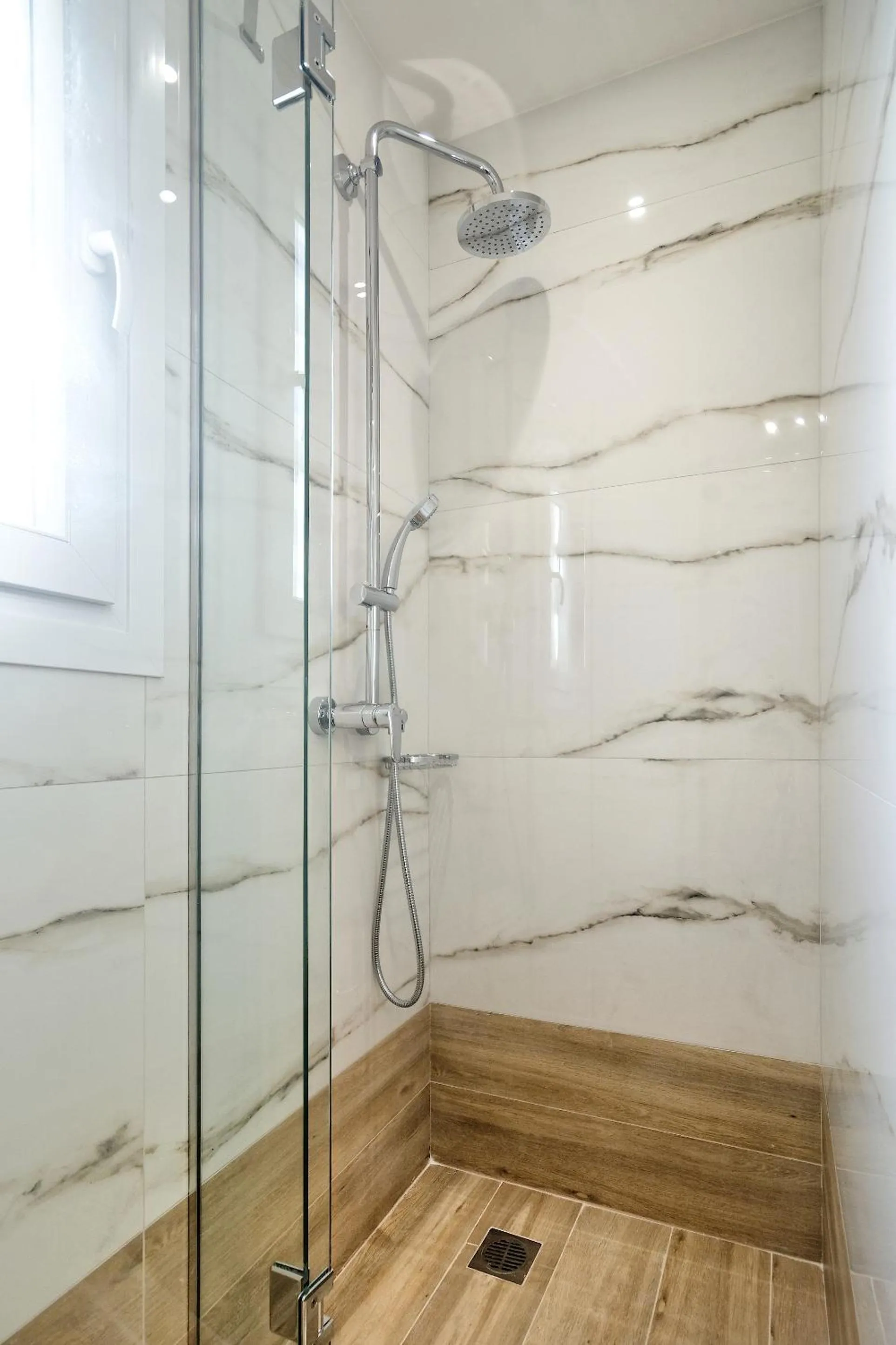 Shower in Odyssey Residence