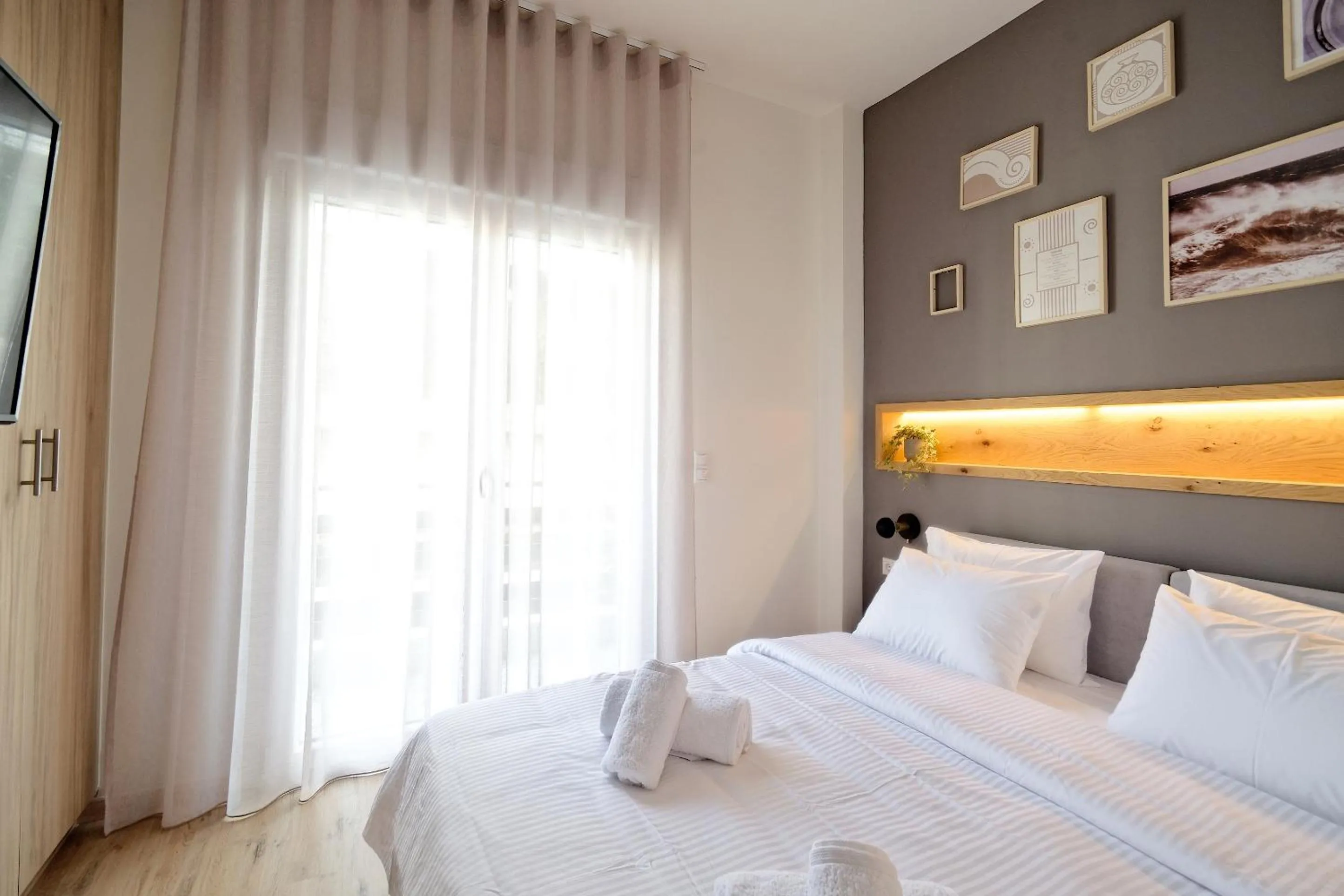 Bed in Odyssey Residence